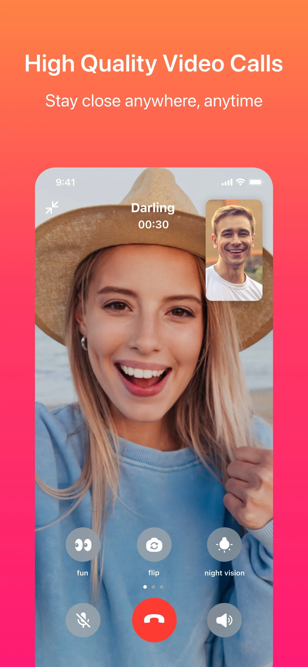 JusTalk - Video Chat & Calls iphone screenshot 1