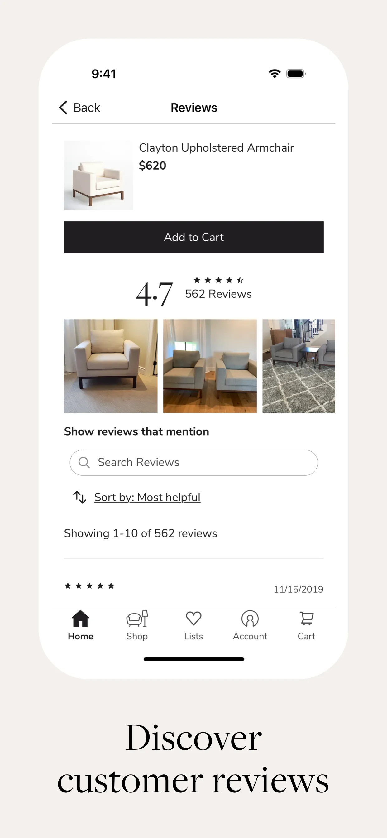 Joss & Main: Furniture & Decor iphone screenshot 7