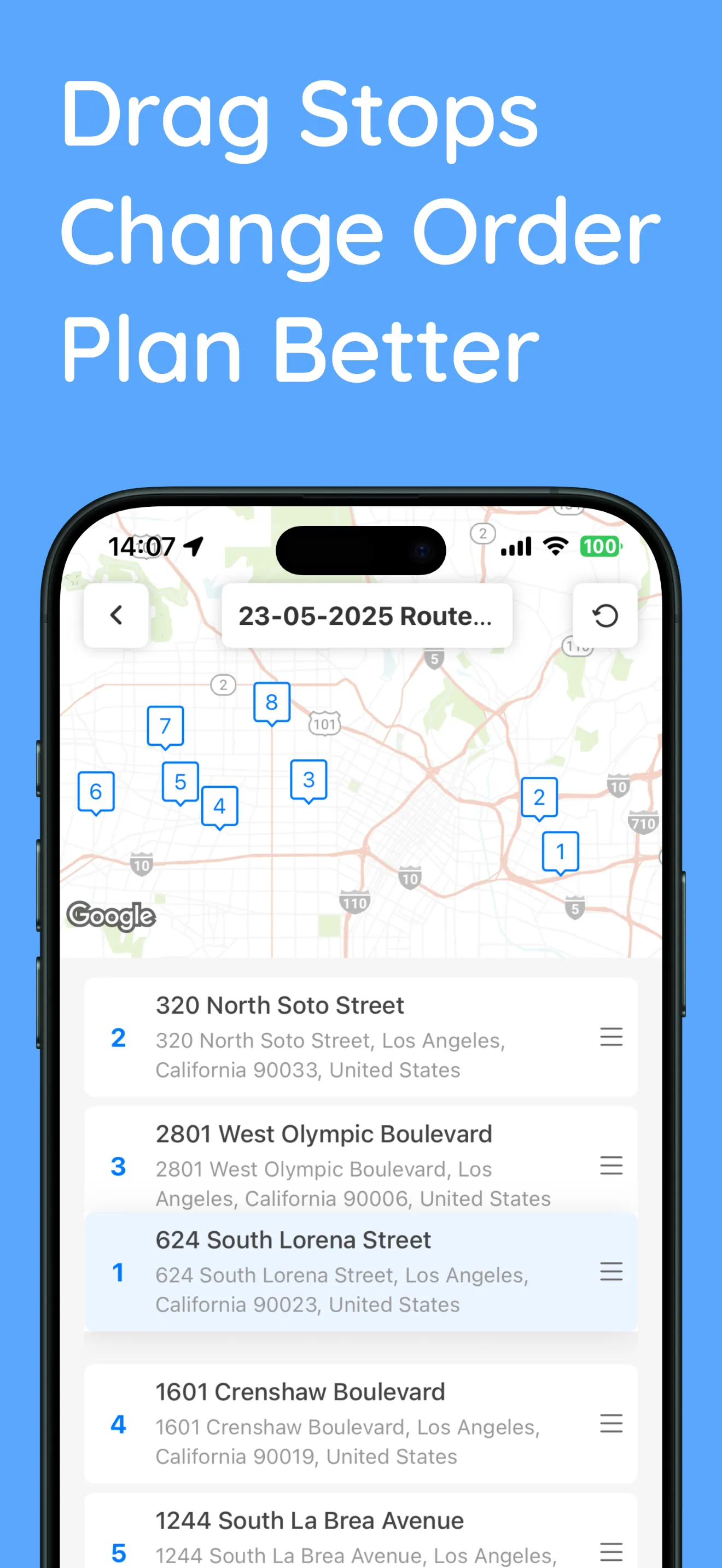 Loop Route Planner iphone screenshot 4