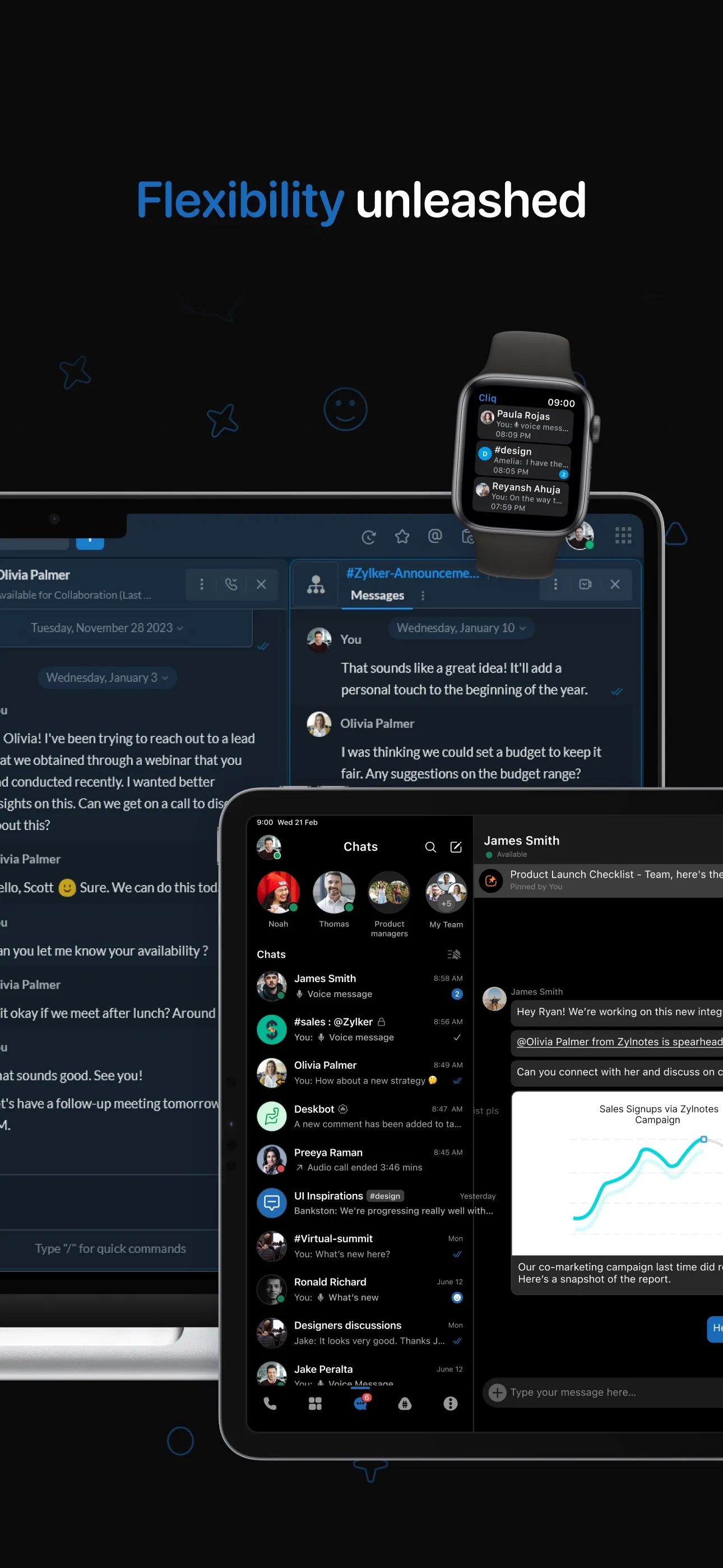 Zoho Cliq - Team Communication iphone screenshot 8