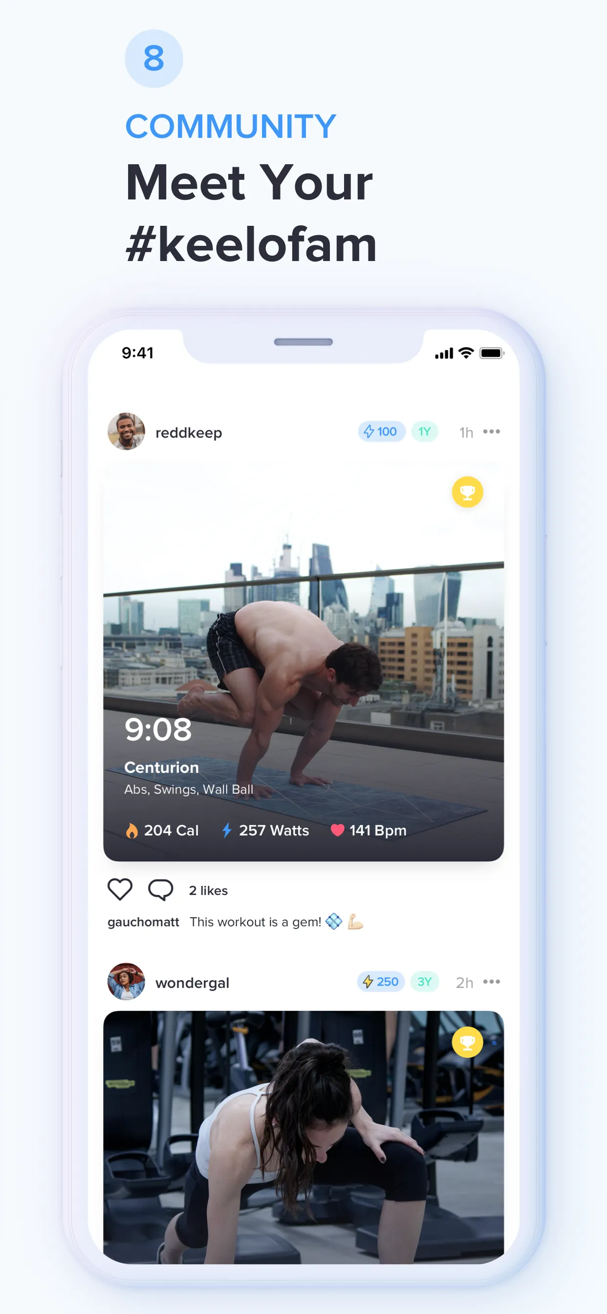 Keelo - Strength HIIT Workouts iphone screenshot 9