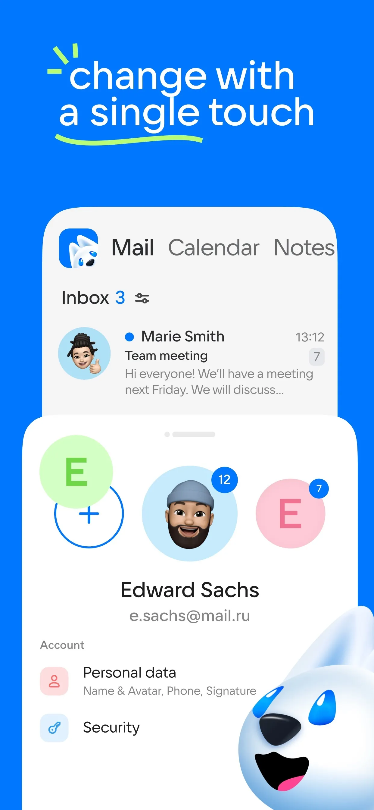 Mail: Email, Cloud, Calendar iphone screenshot 7