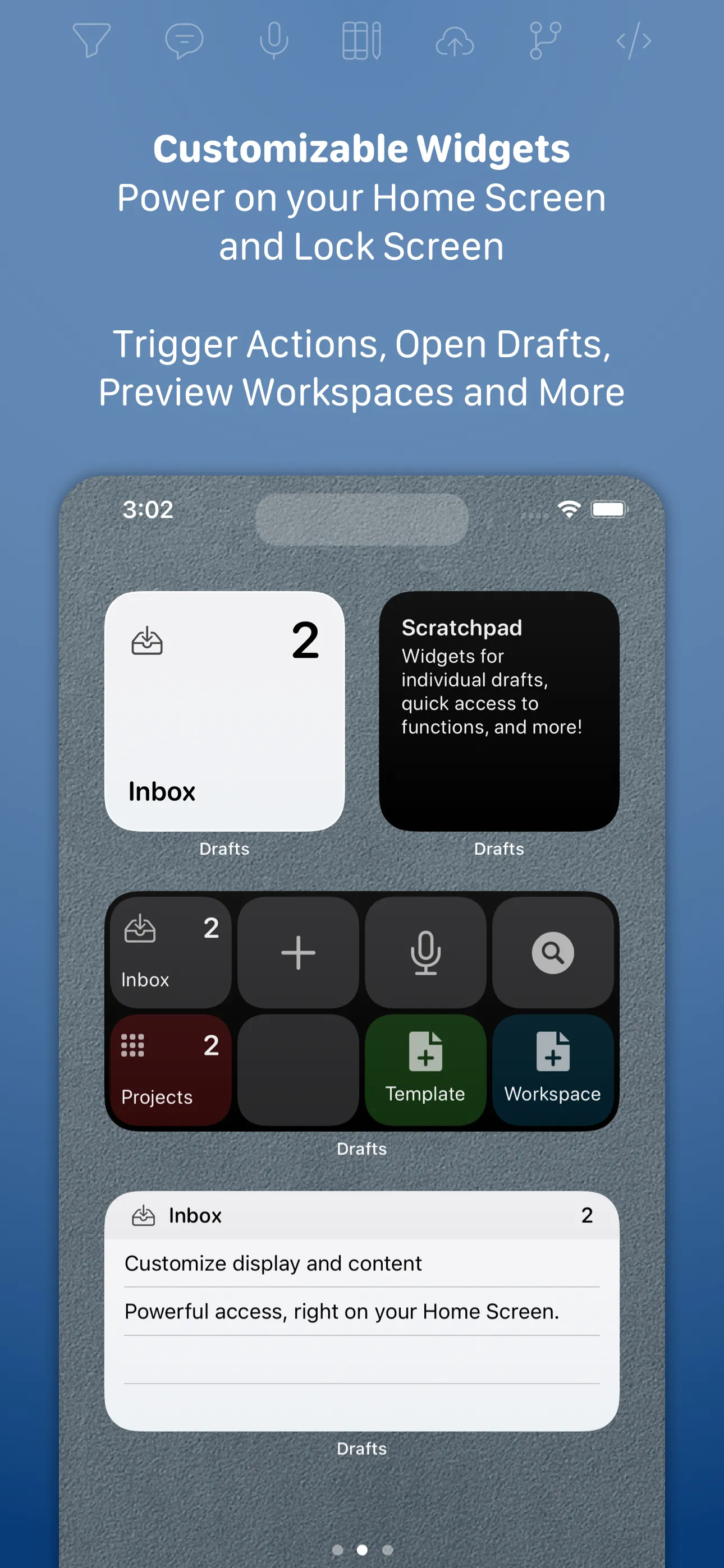 Drafts iphone screenshot 5