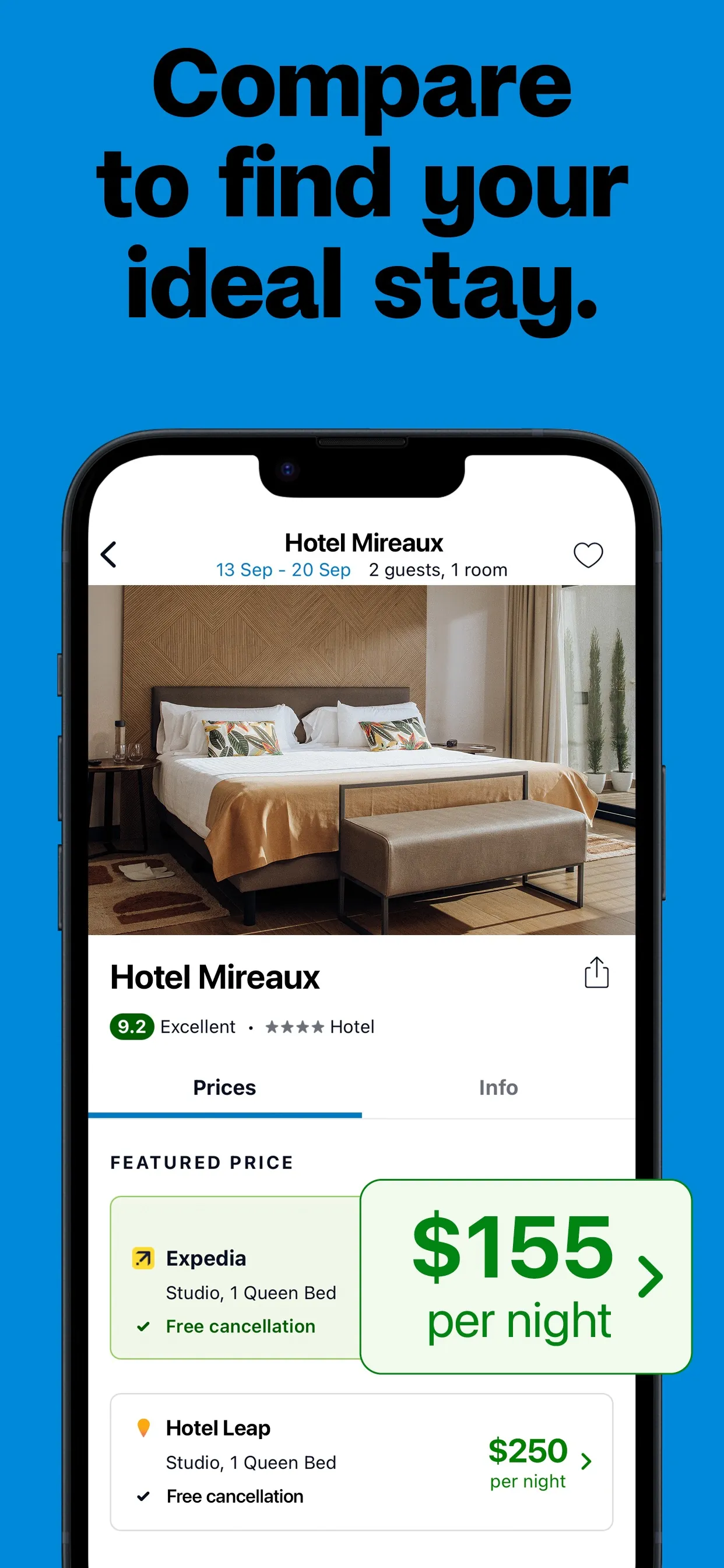 trivago: Compare hotel prices iphone screenshot 5