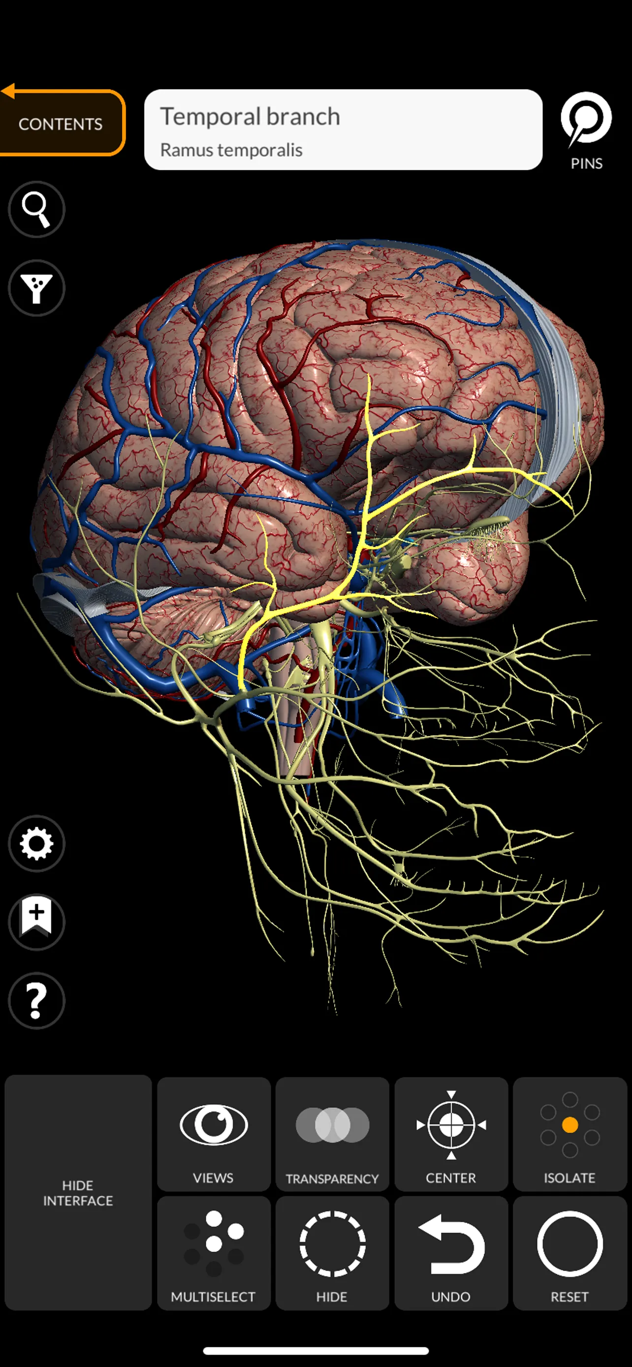Anatomy 3D Atlas iphone screenshot 7