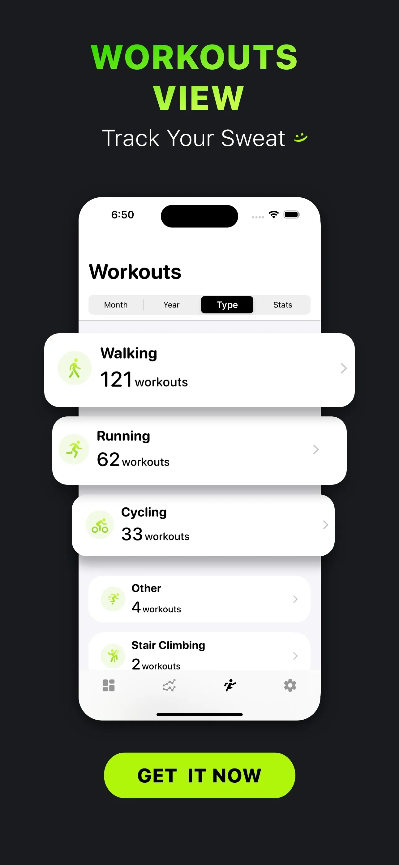 Activity Tracker・FitnessView iphone screenshot 10