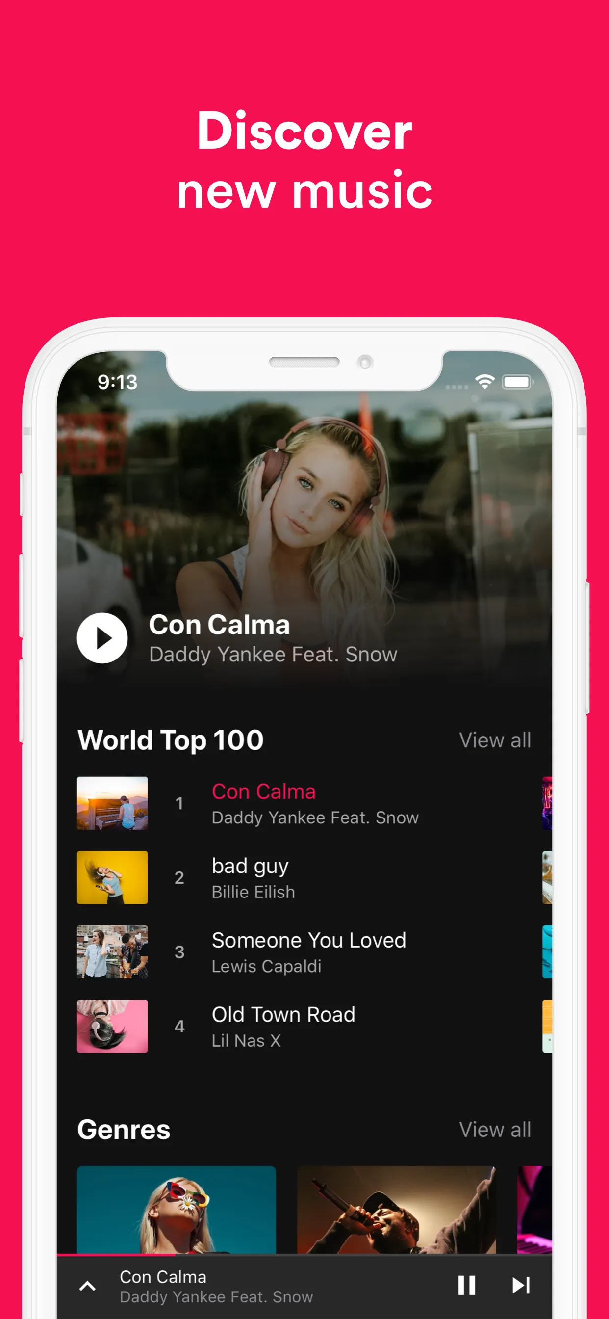 Music Player ‣ iphone screenshot 1