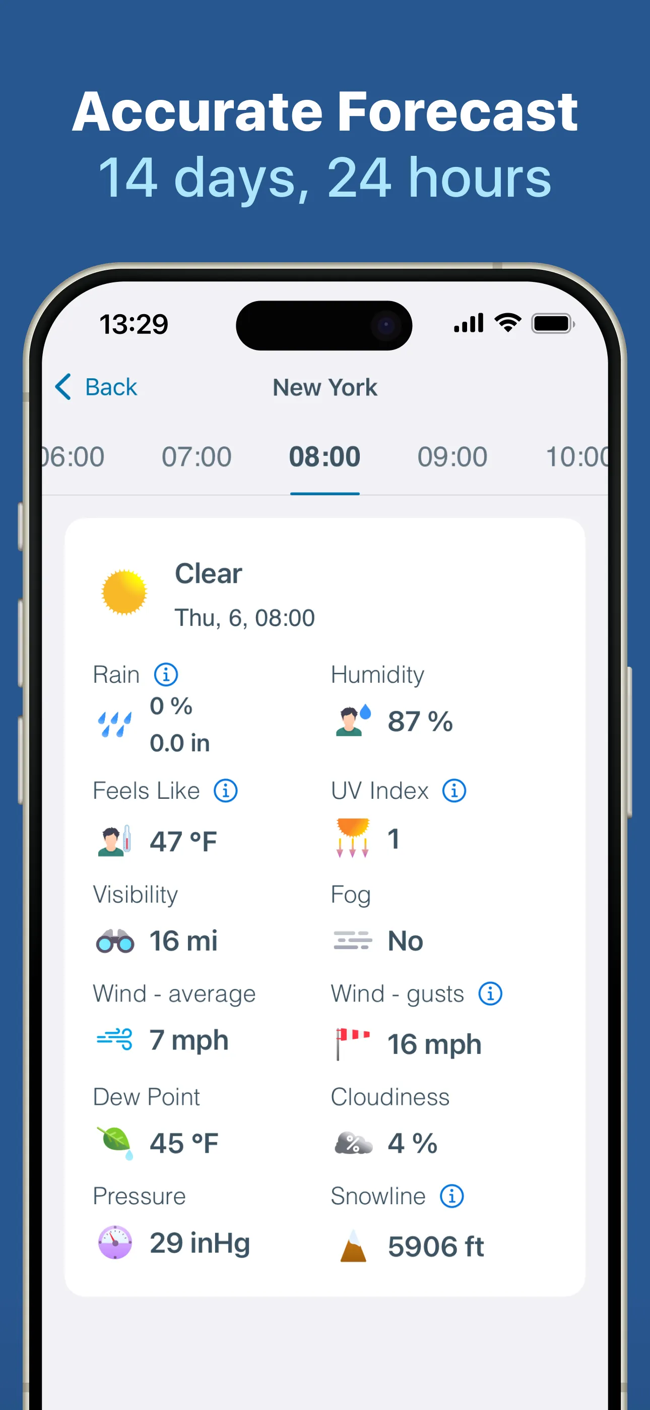 Meteored - Weather Radar iphone screenshot 3