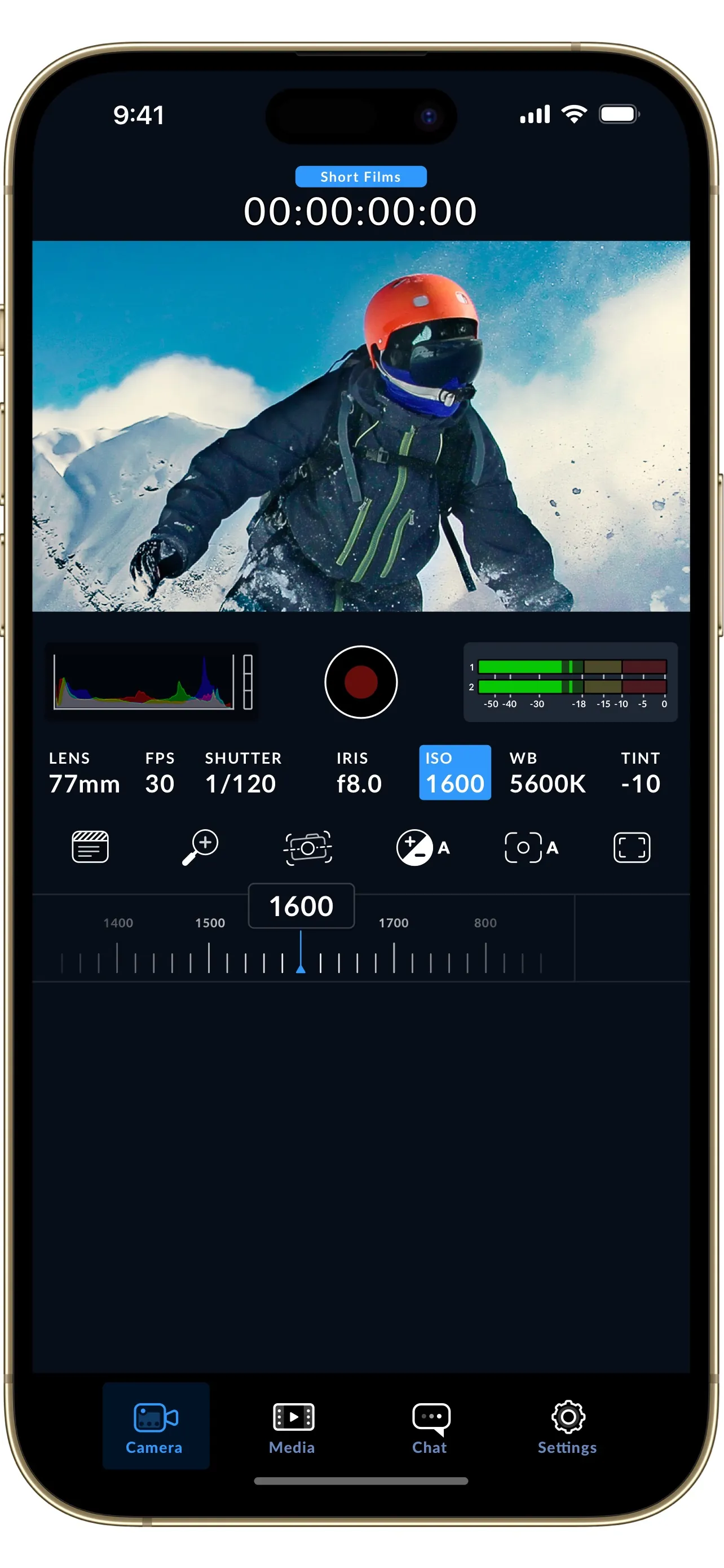 Blackmagic Camera iphone screenshot 10