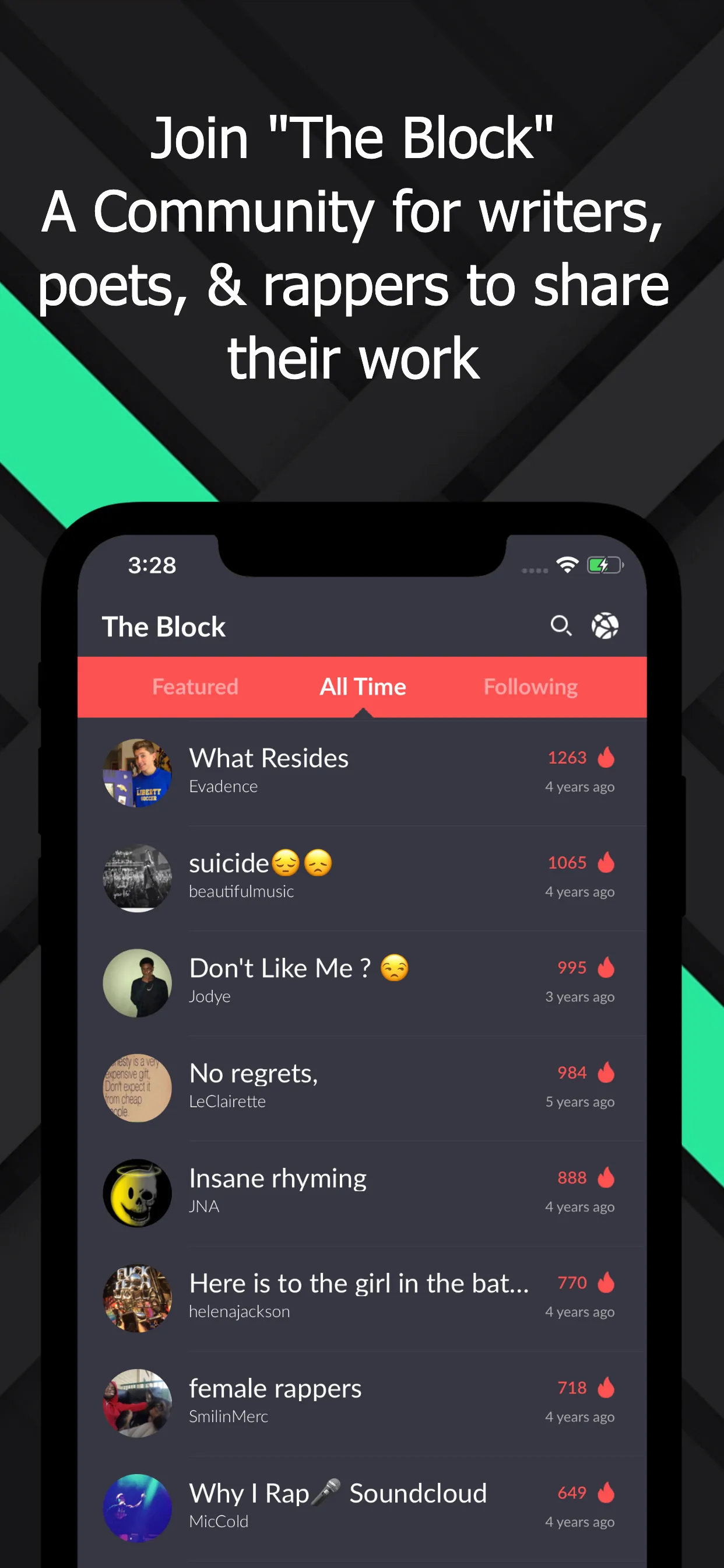 Rhymer's Block iphone screenshot 5