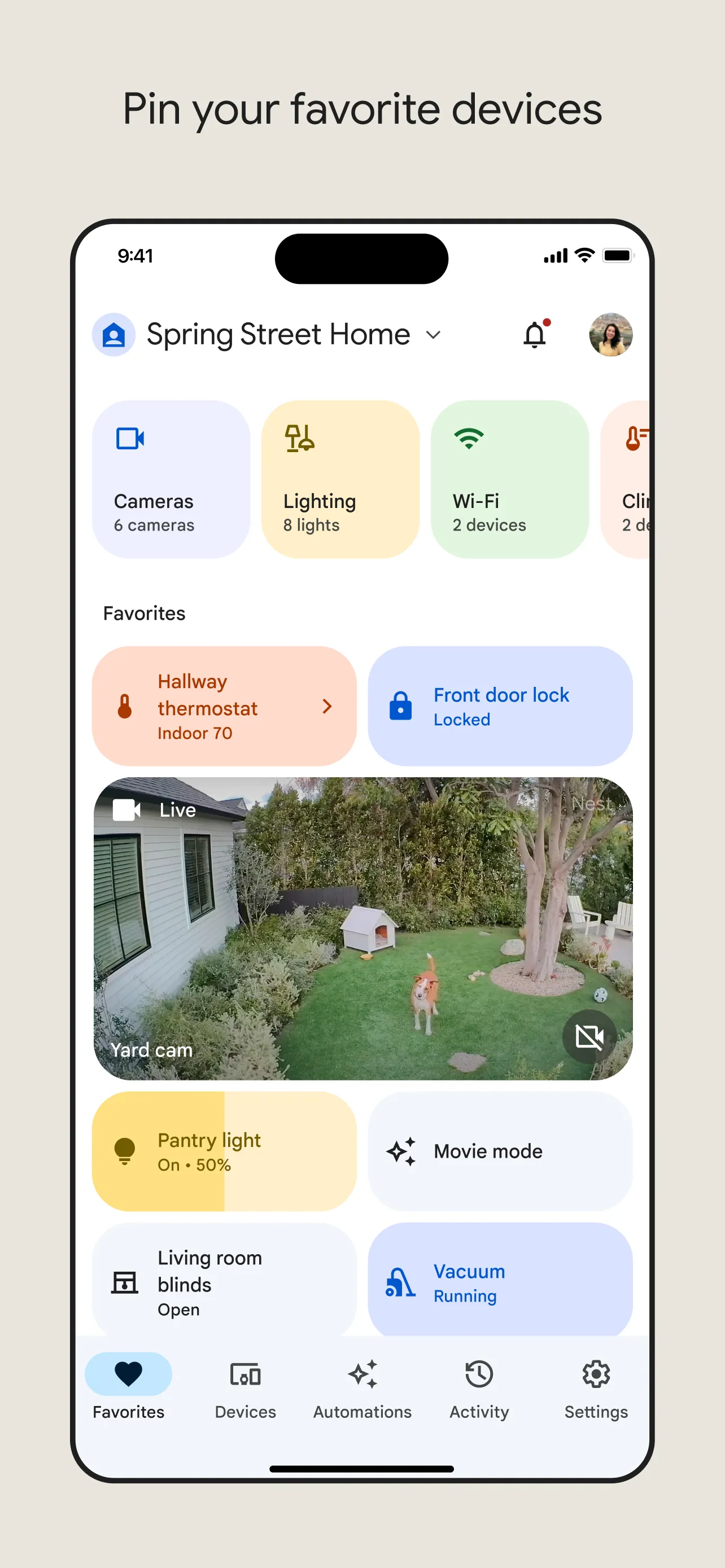 Google Home iphone screenshot 1