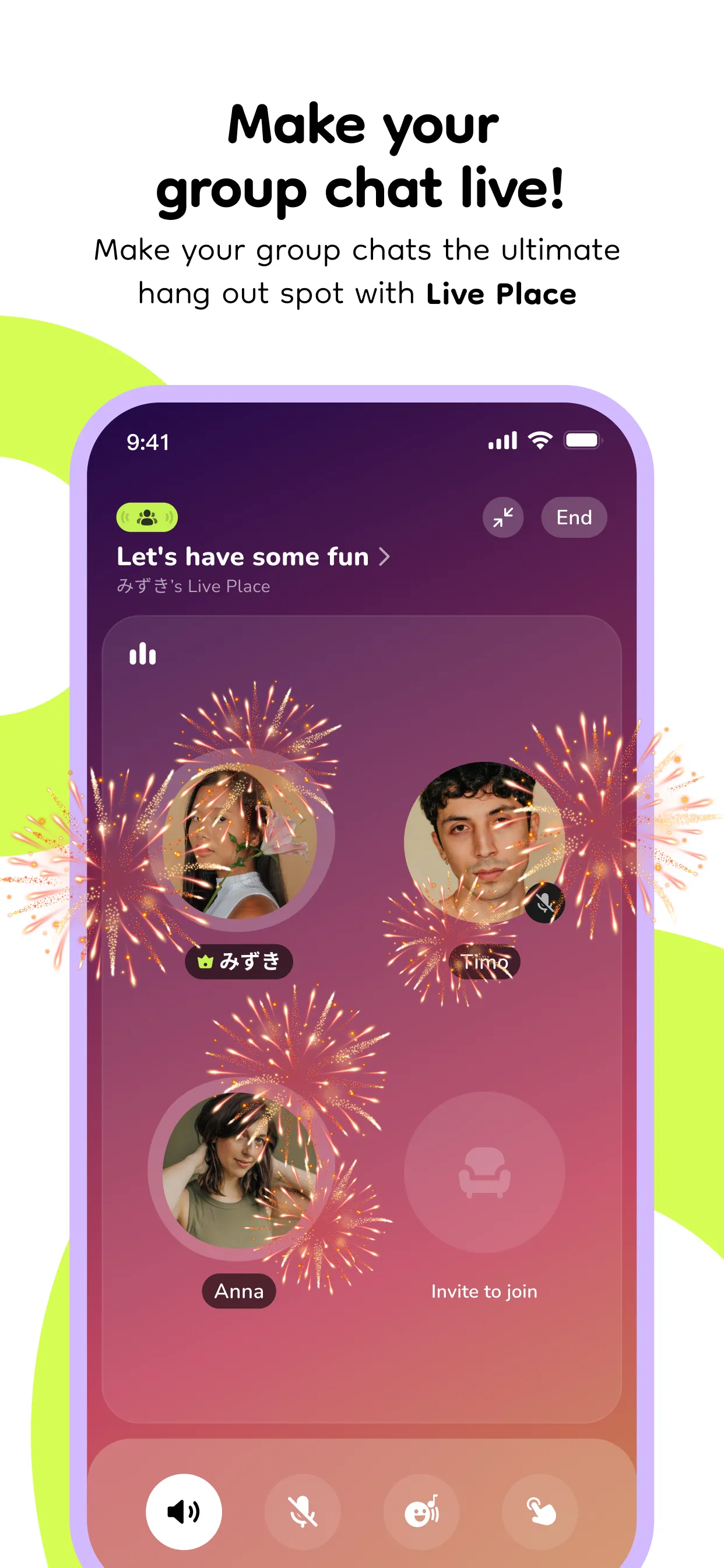 buz - voice connects iphone screenshot 3