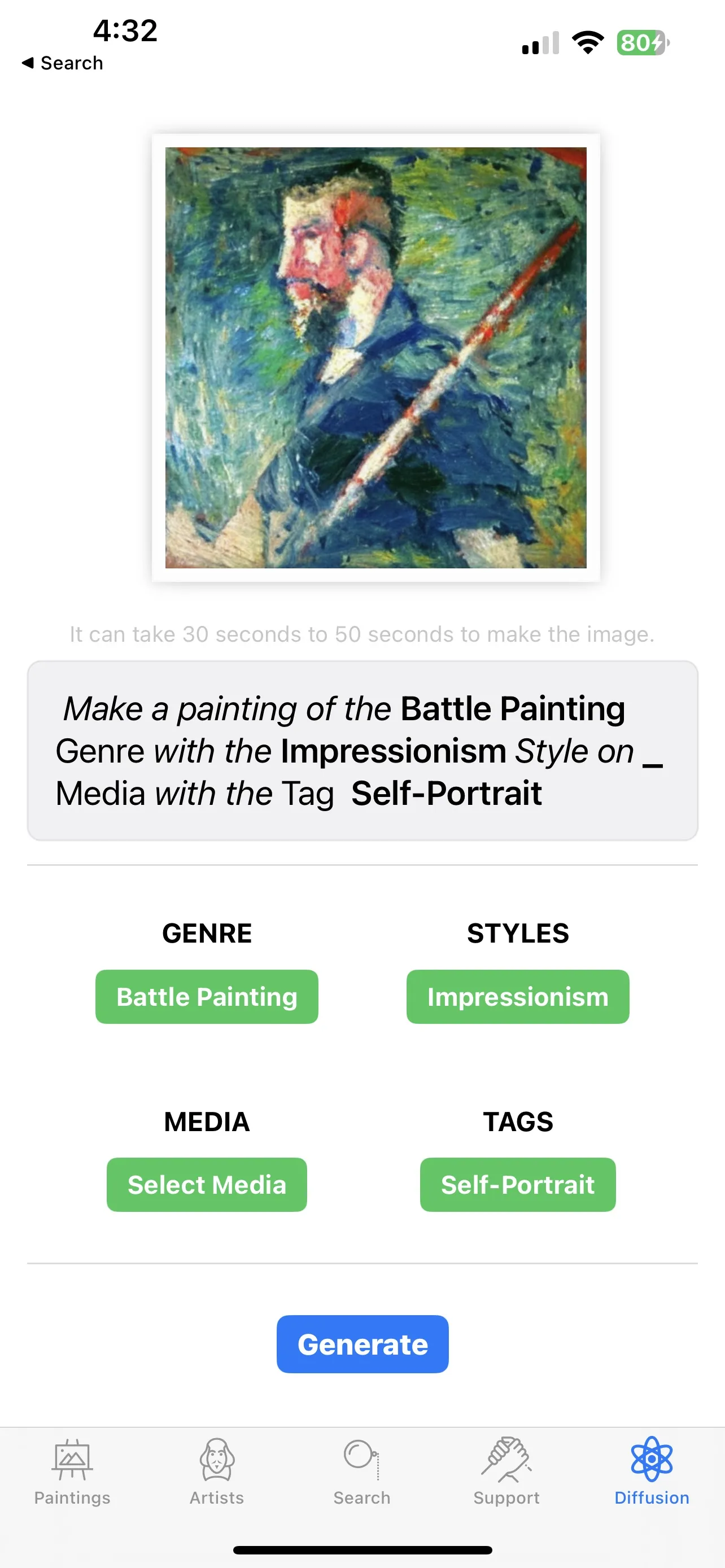 WikiArt iphone screenshot 4