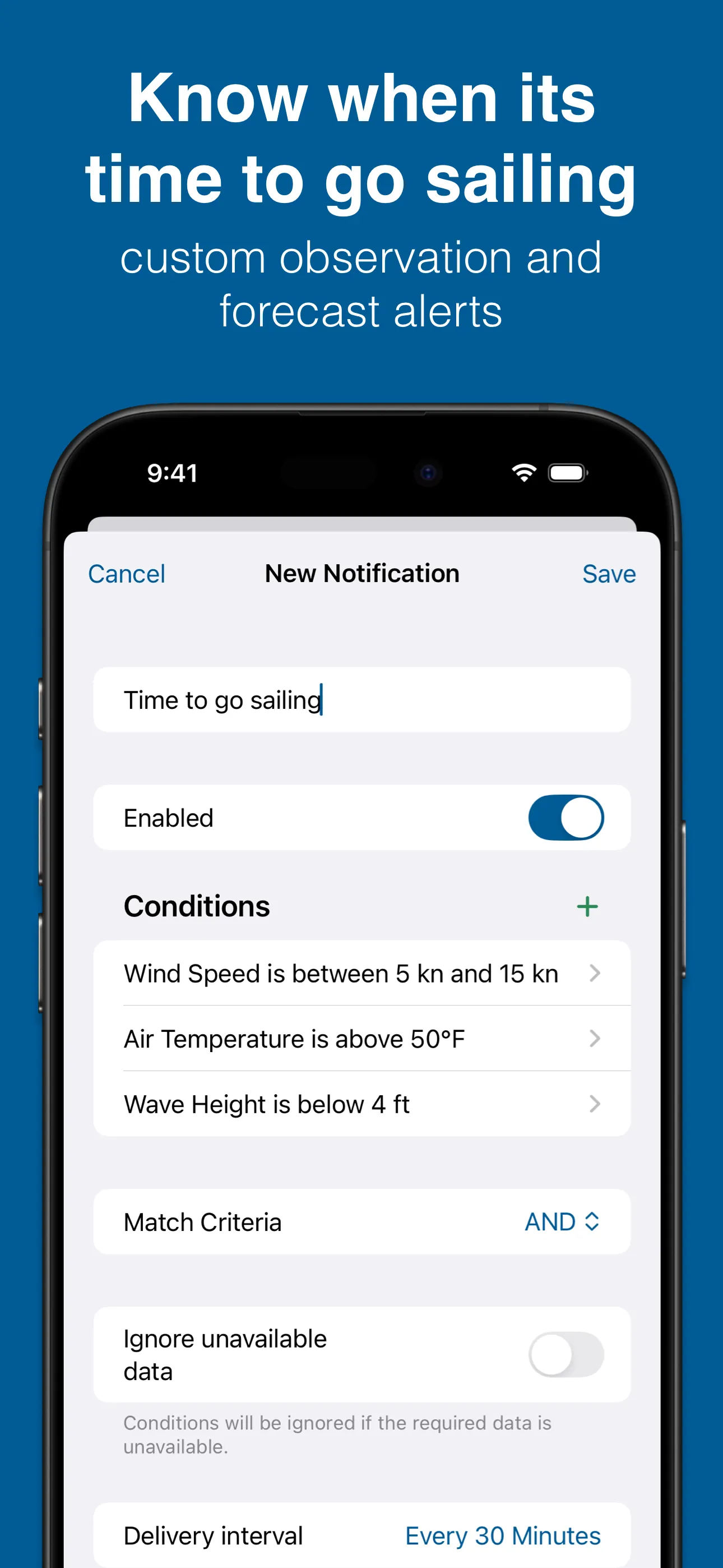 Buoycast: NOAA Marine Weather iphone screenshot 6