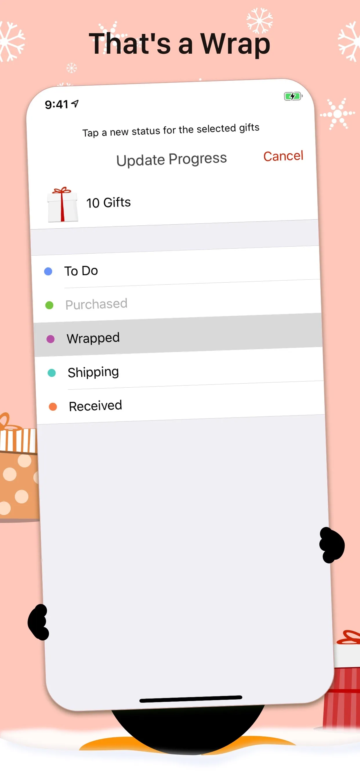 The Christmas List iphone screenshot 9
