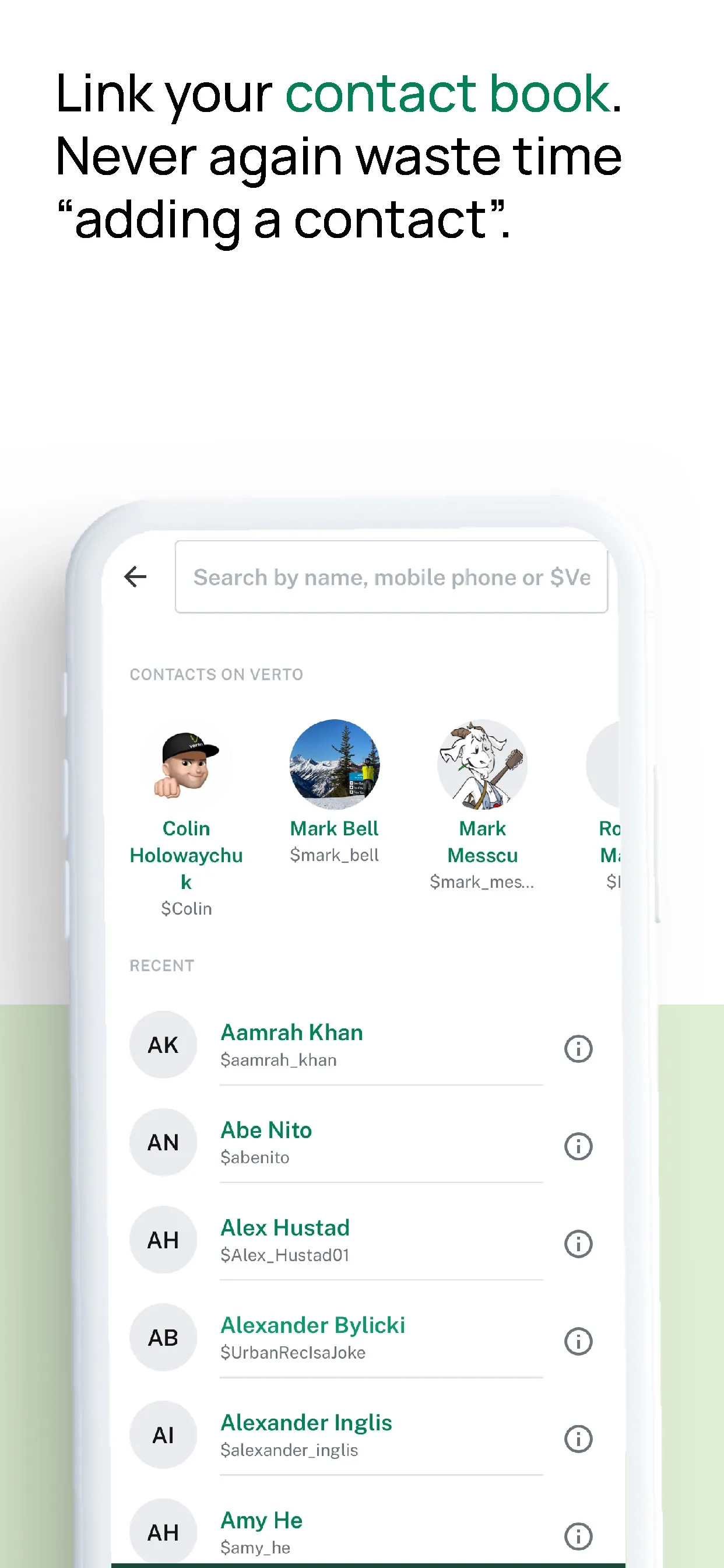 Verto - Pay and Get Paid iphone screenshot 9