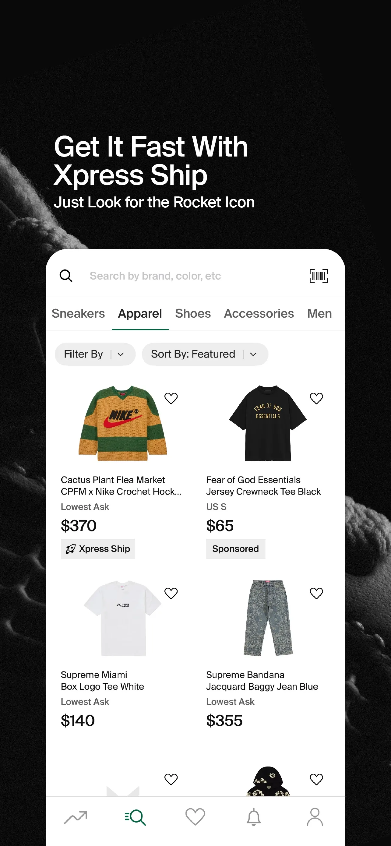 StockX - Sneakers and Apparel iphone screenshot 6