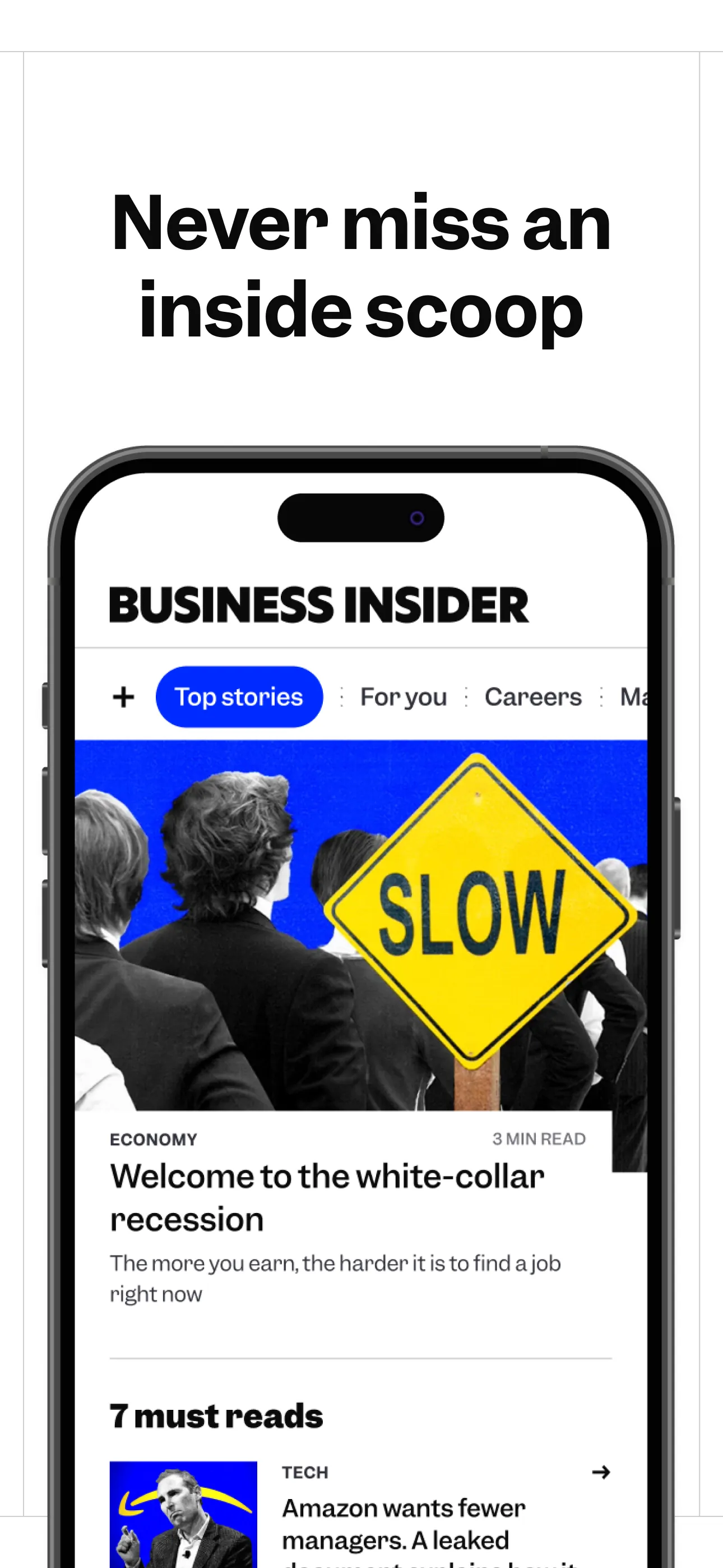 Business Insider iphone screenshot 1