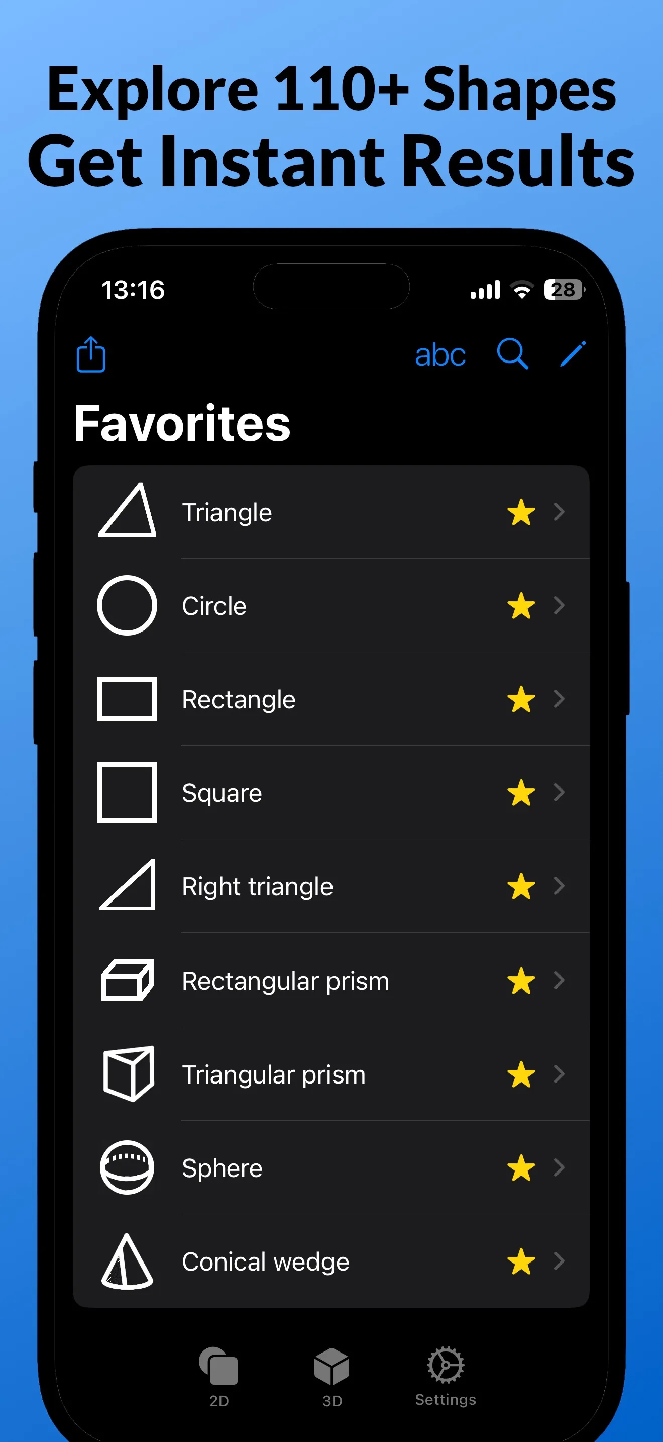 Geometry solver and calculator iphone screenshot 4