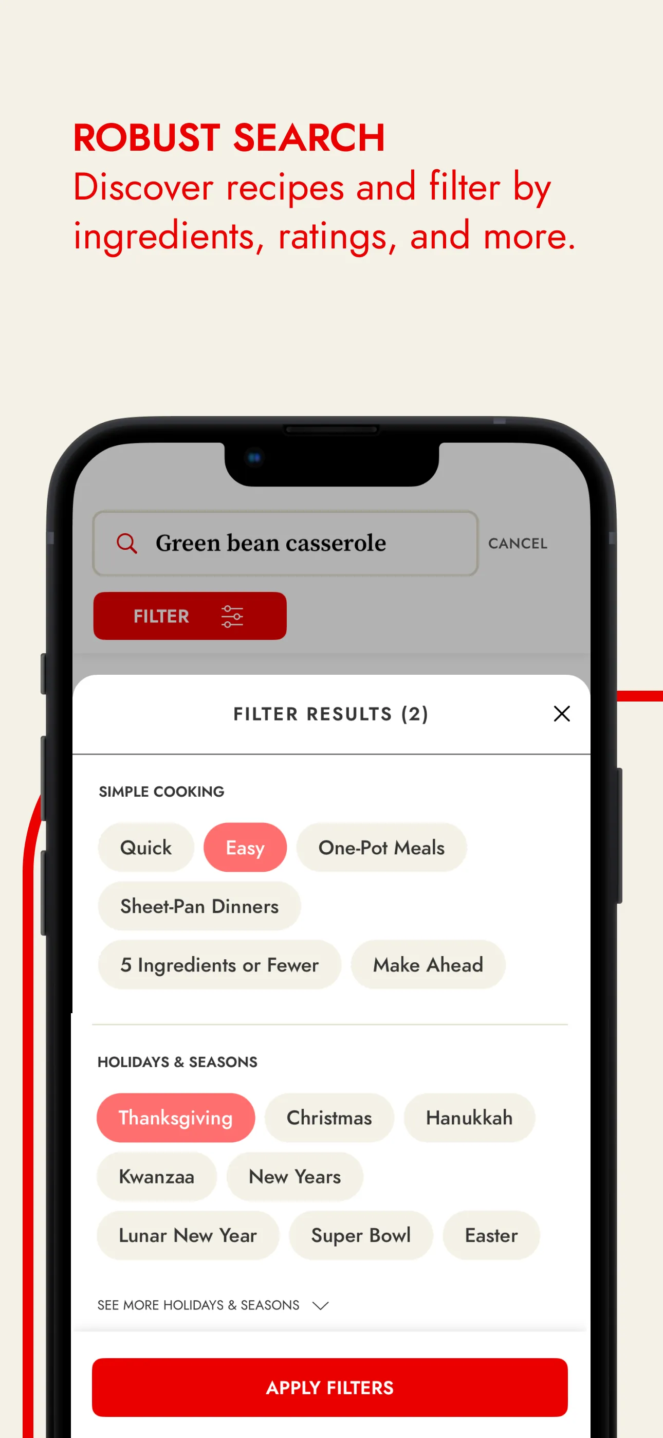 Epicurious iphone screenshot 6