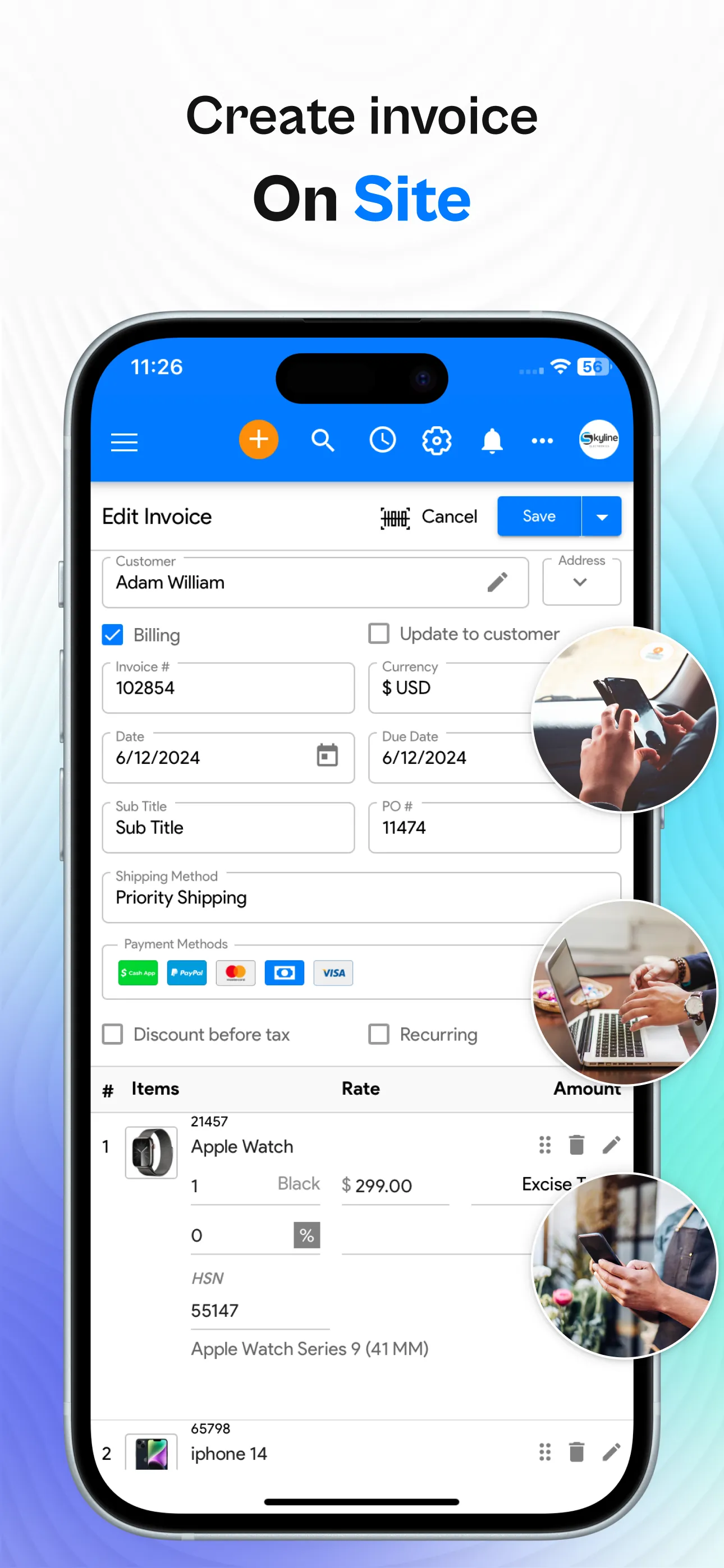 Accounting App - Moon Books iphone screenshot 5