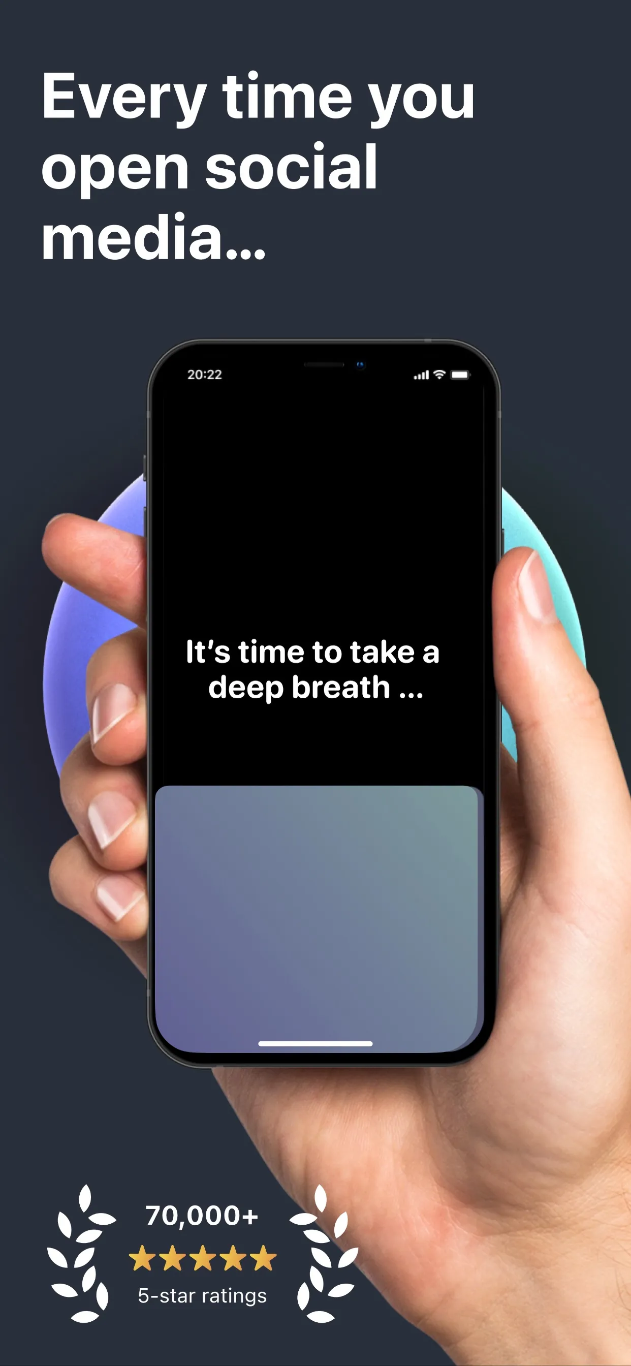 one sec | screen time + focus iphone screenshot 3