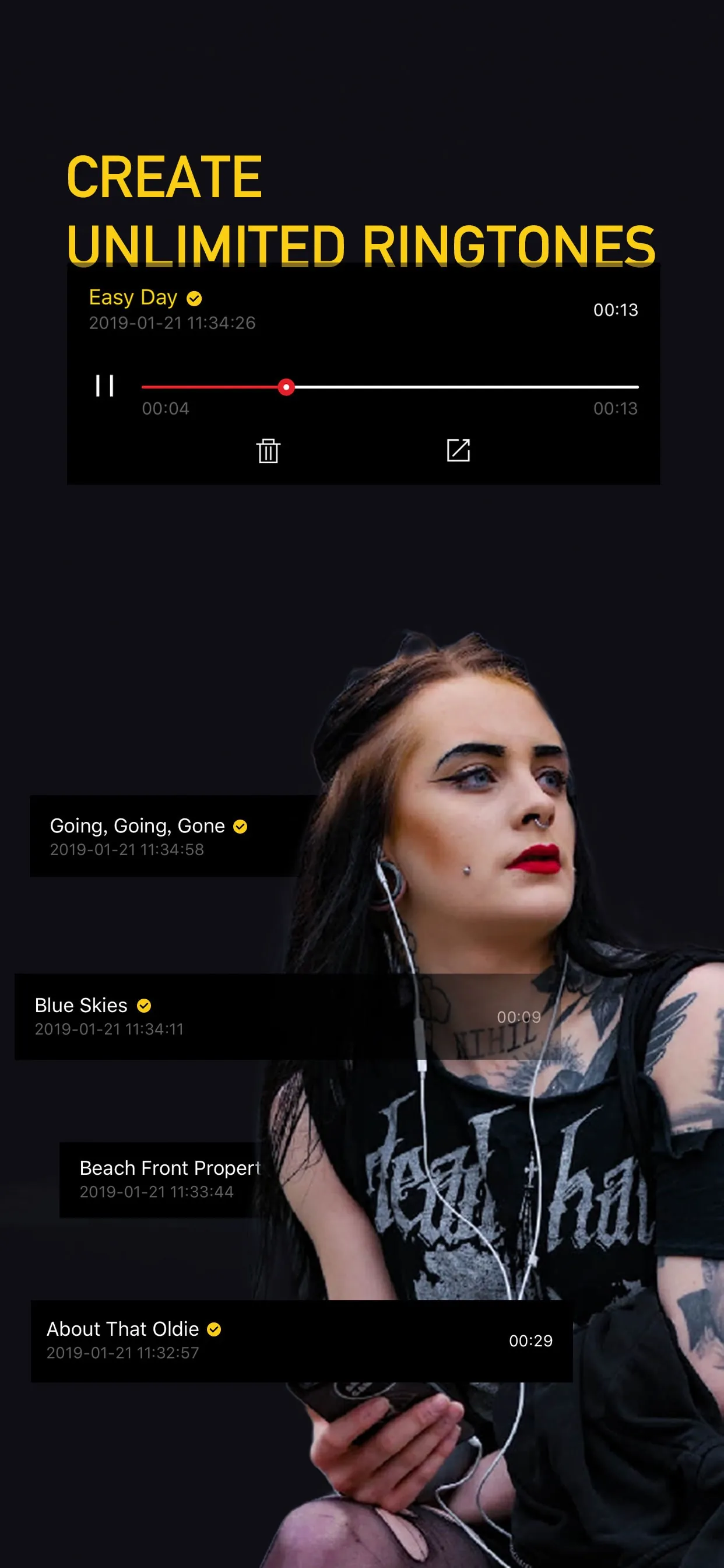 Ringtone Maker + iphone screenshot 1