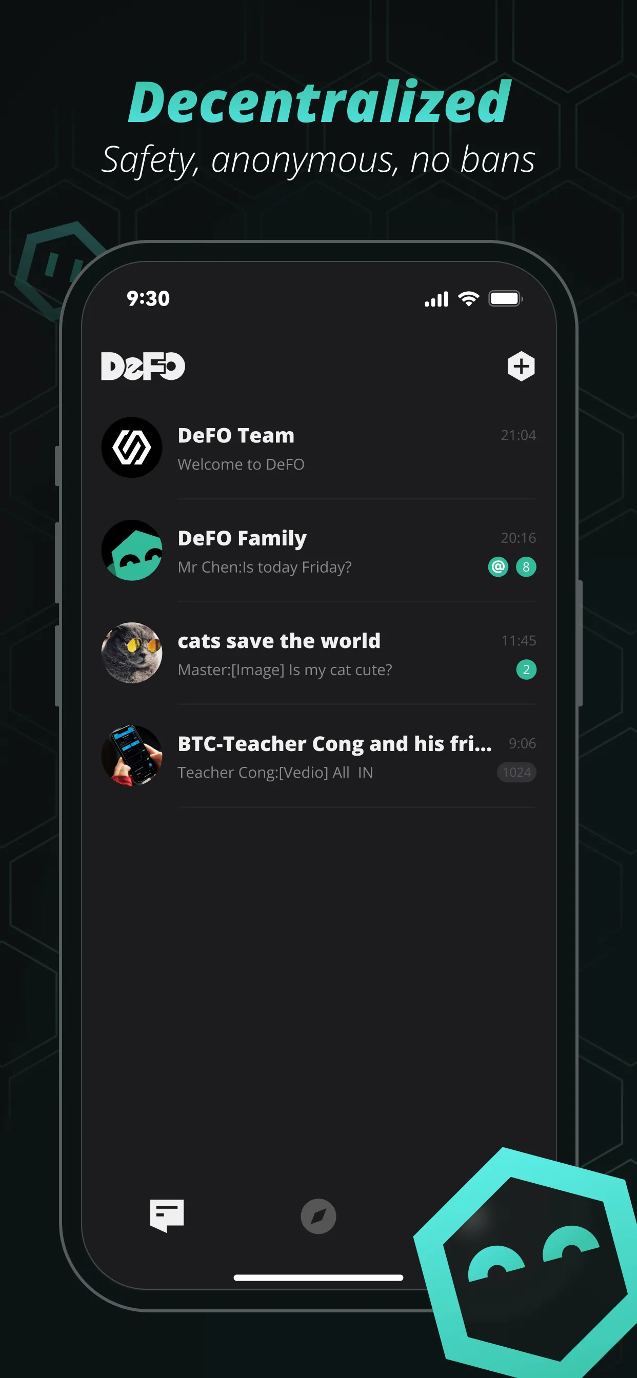 DeFO - Web3 Member Community iphone screenshot 2