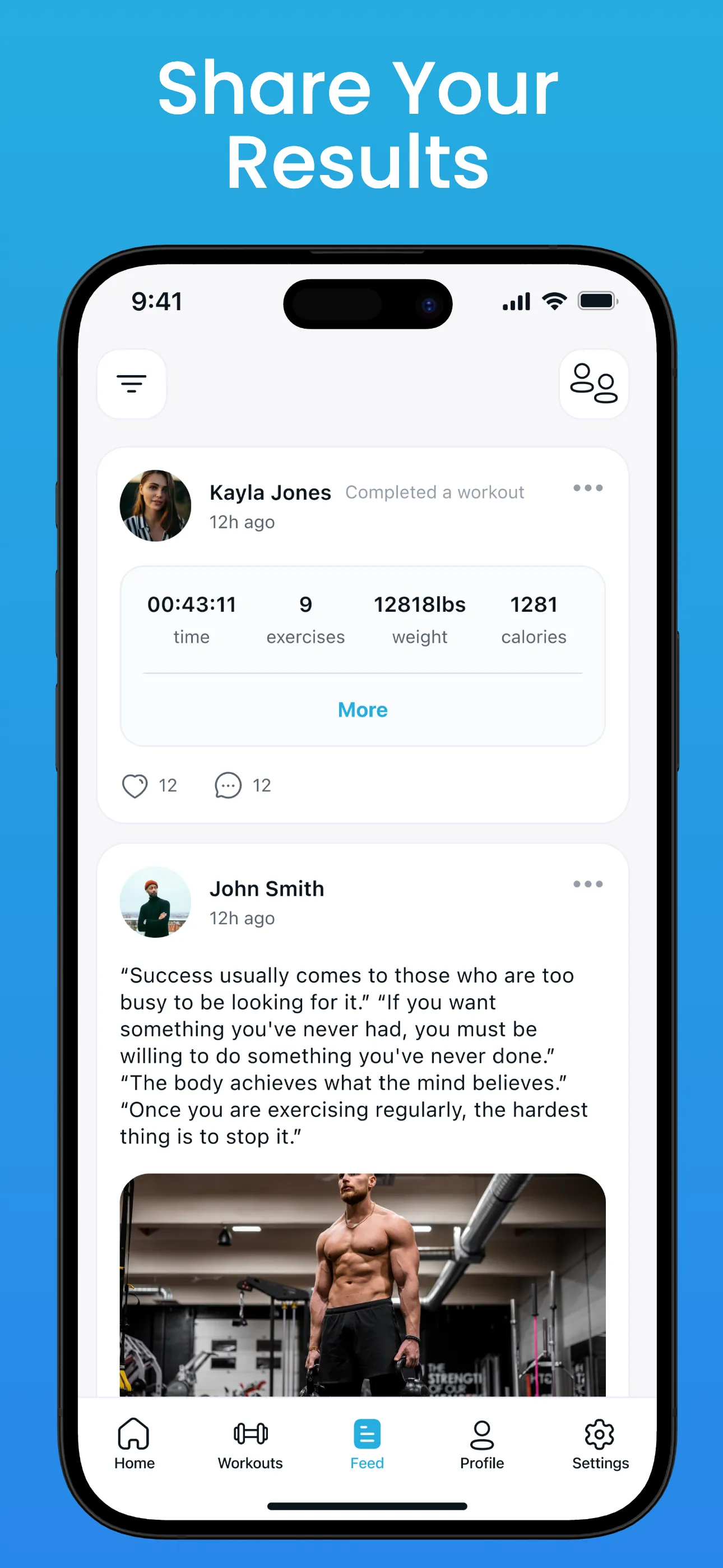 Fitlist Workout Log & Planner iphone screenshot 9