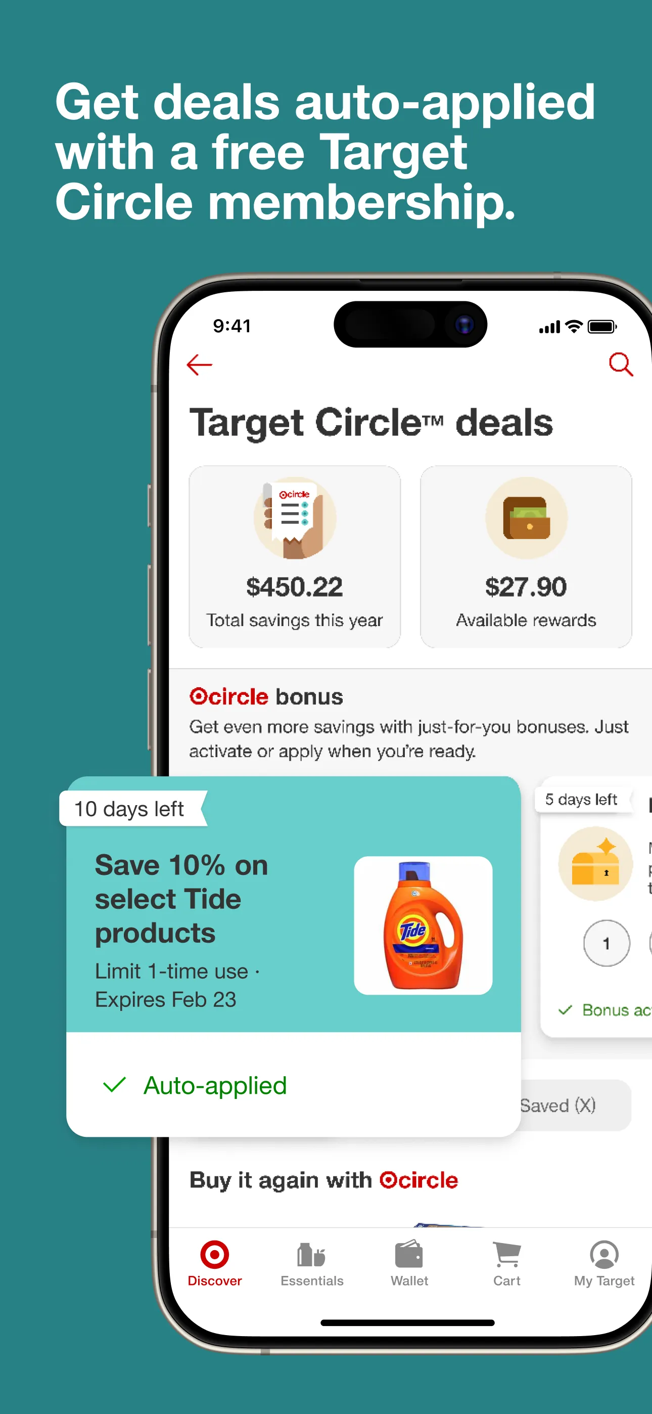 Target iphone screenshot 2