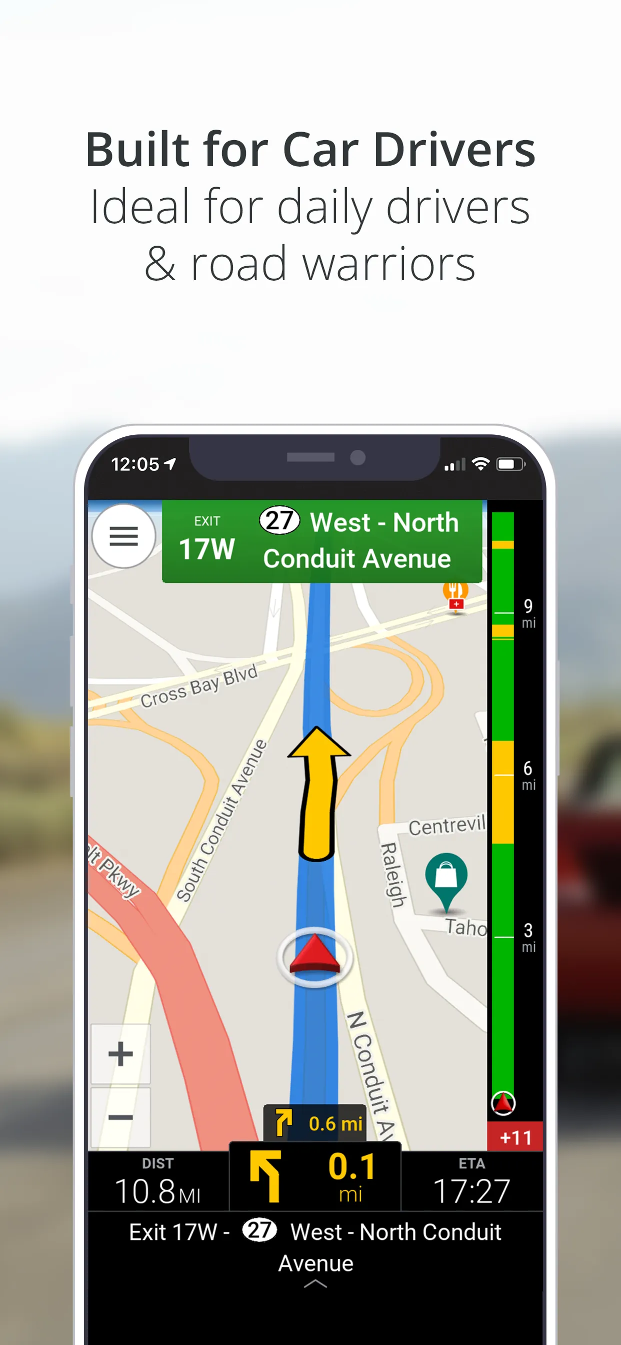 CoPilot GPS Navigation iphone screenshot 2