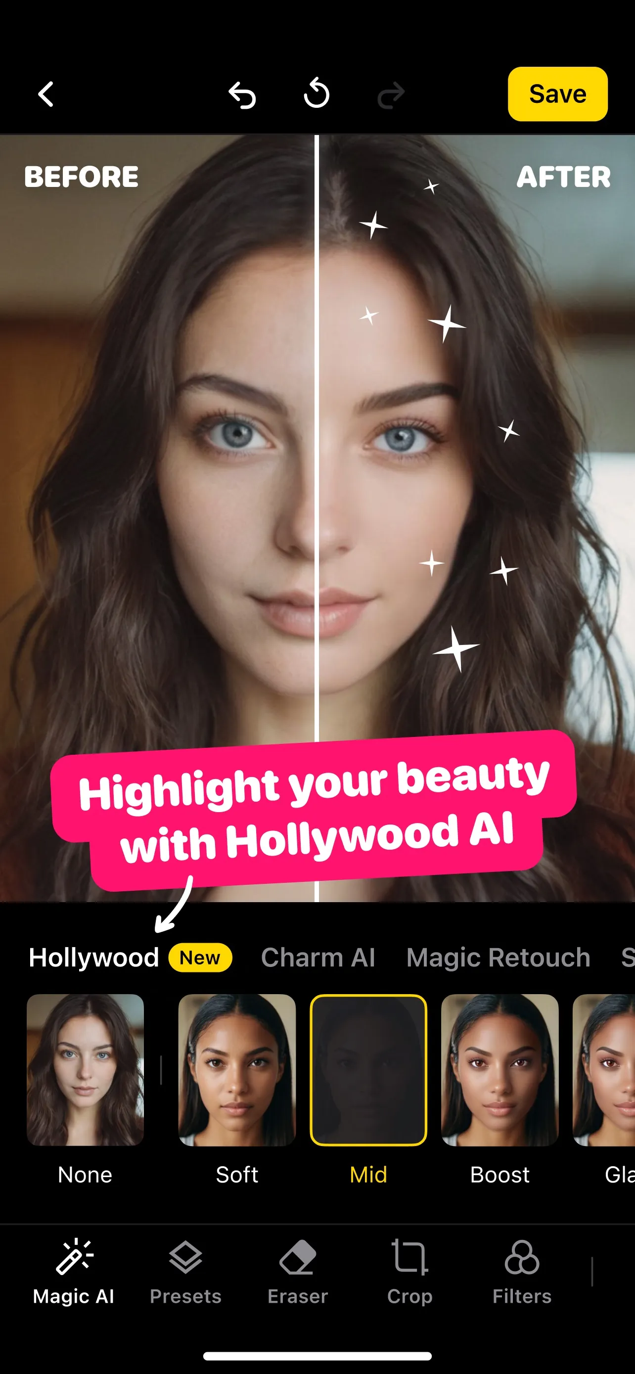 Lensa AI: photo & video editor iphone screenshot 3