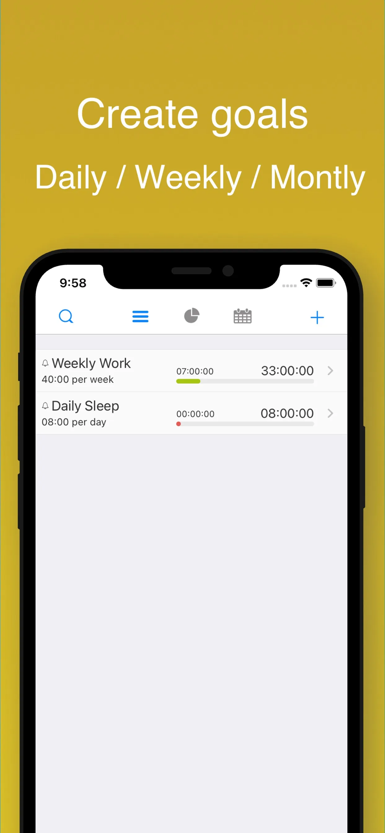 aTimeLogger Time Tracker iphone screenshot 5