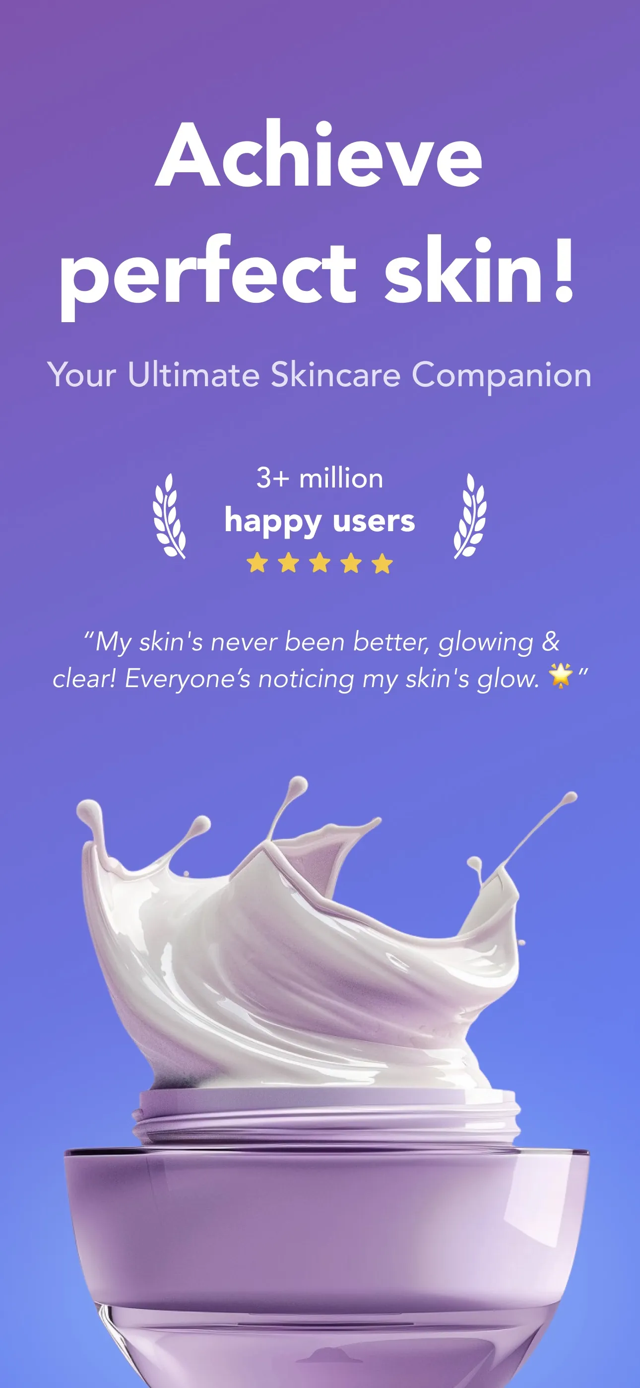 Charm: Skincare Routine 360° iphone screenshot 1