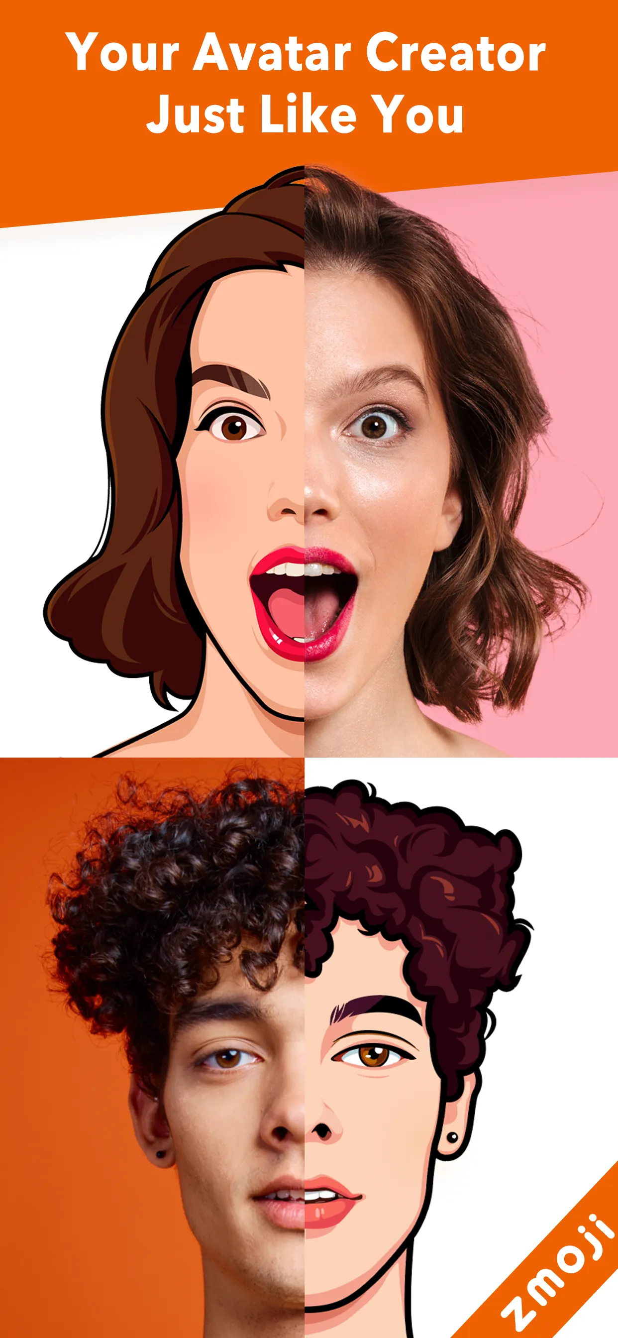 Avatar & Cartoon Maker: Zmoji iphone screenshot 1
