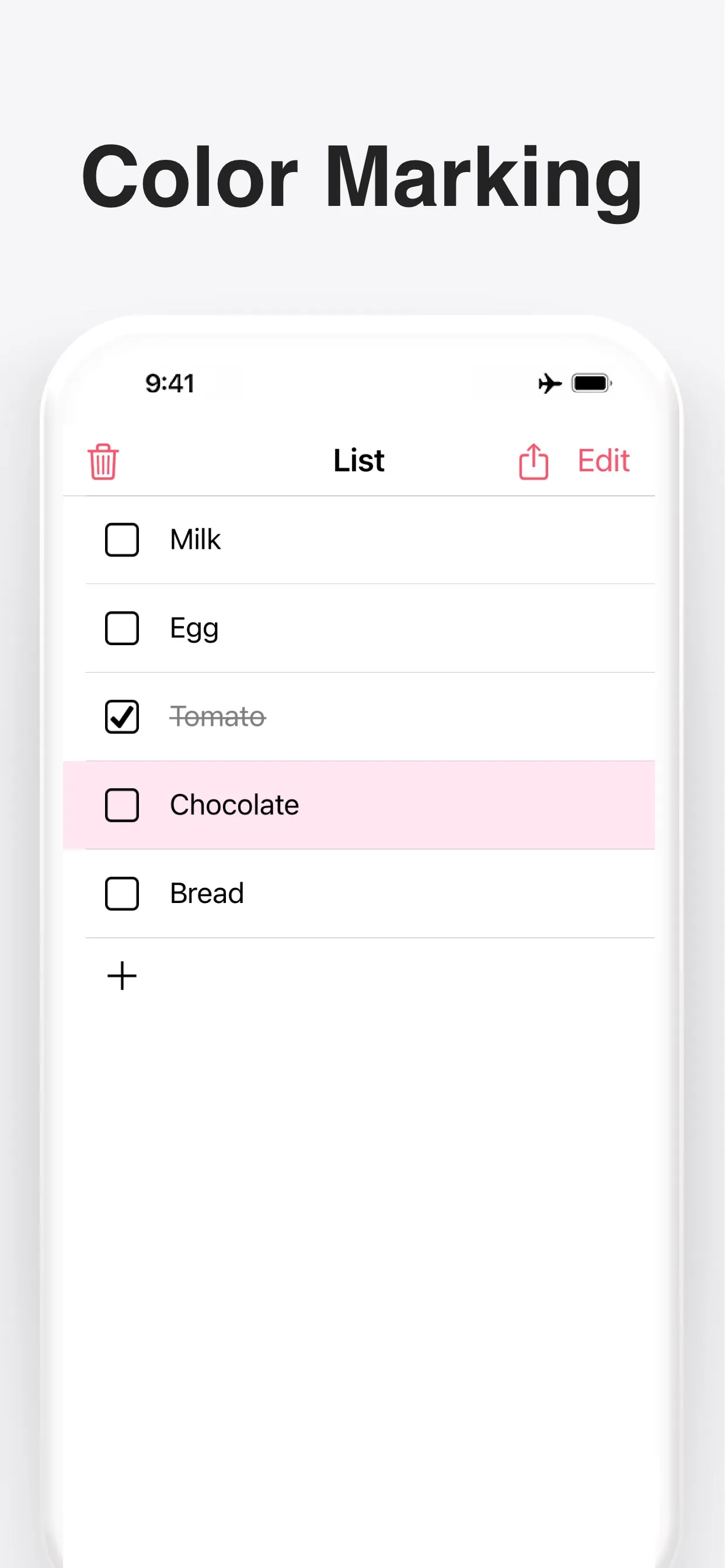 Shopping List: Grocery To Do iphone screenshot 3