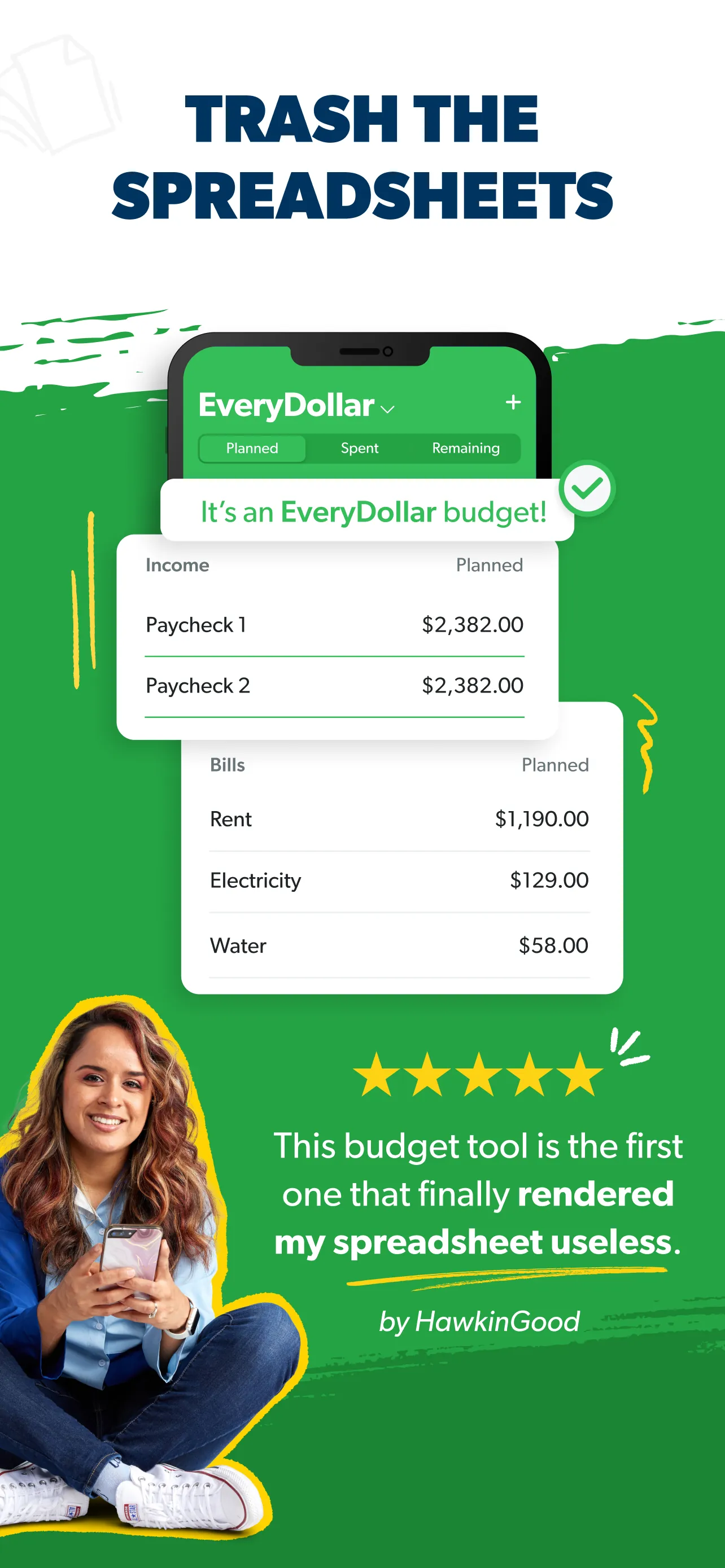 EveryDollar: Budget Management iphone screenshot 7