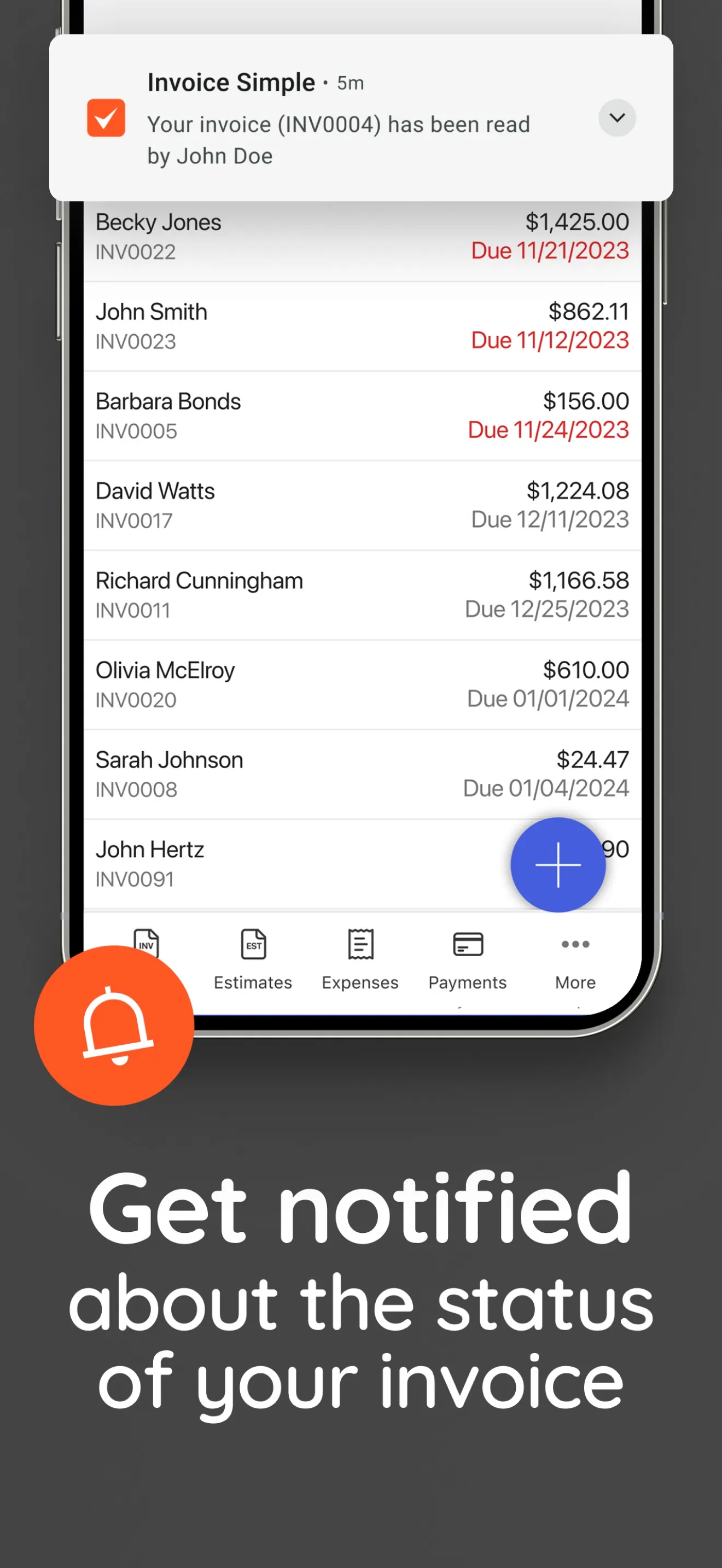 Invoice Simple: Invoice Maker iphone screenshot 4