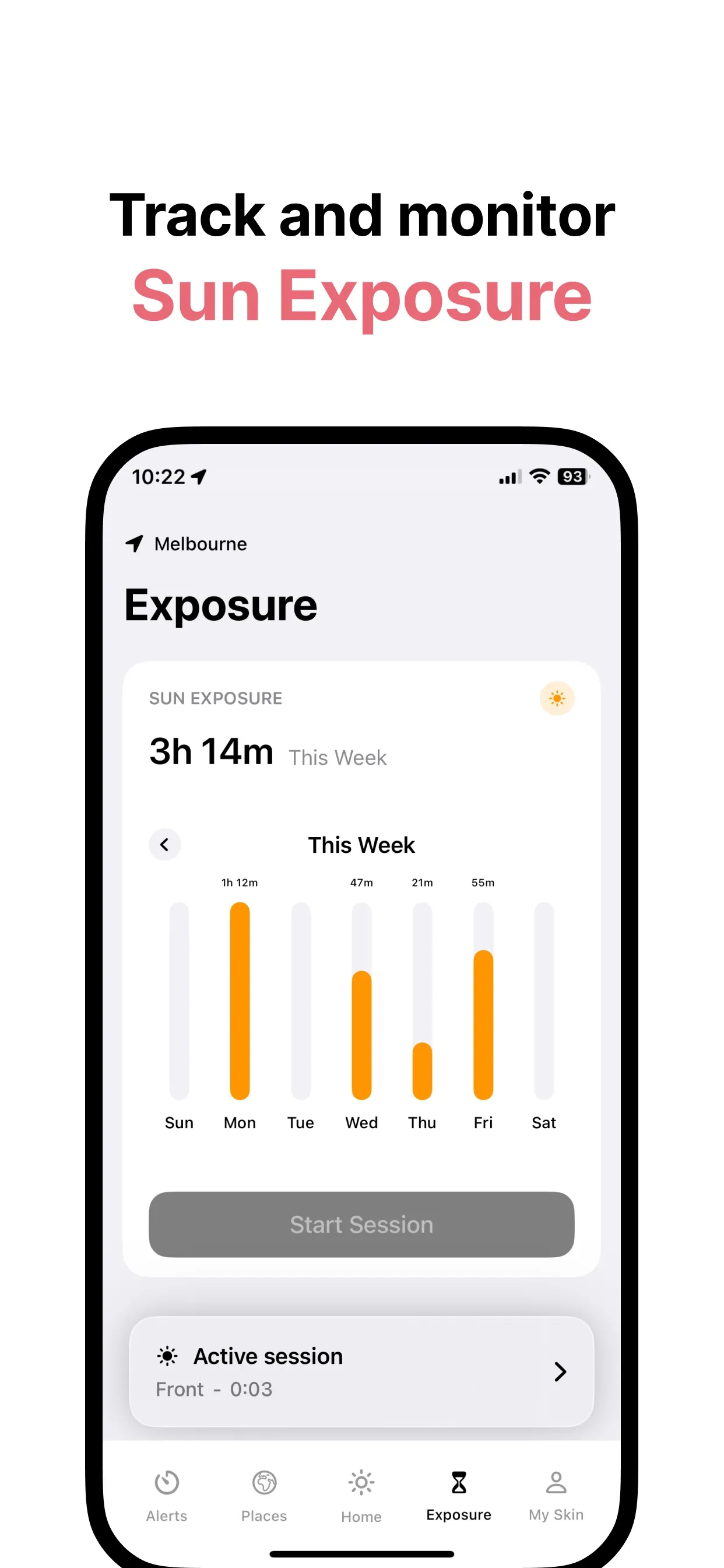 UV Index & Safe Tan: SunWise iphone screenshot 3
