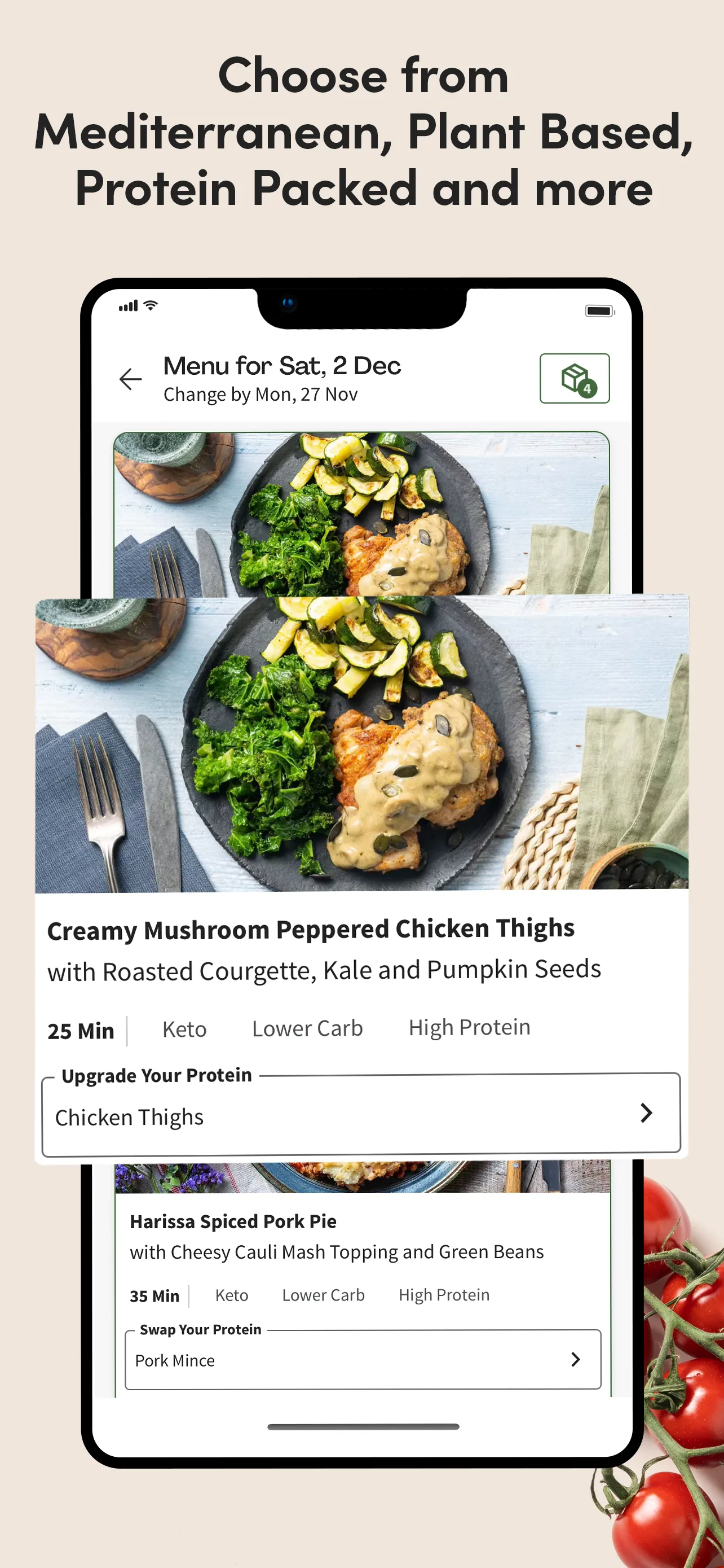 Green Chef: Healthy Recipes iphone screenshot 3