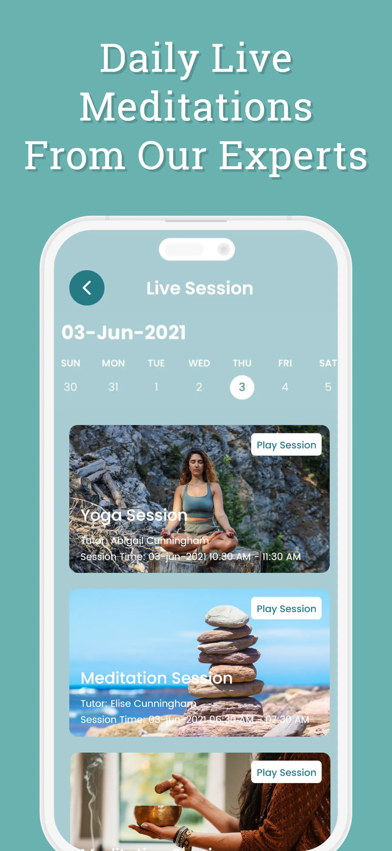The Mindfulness Meditation App iphone screenshot 1