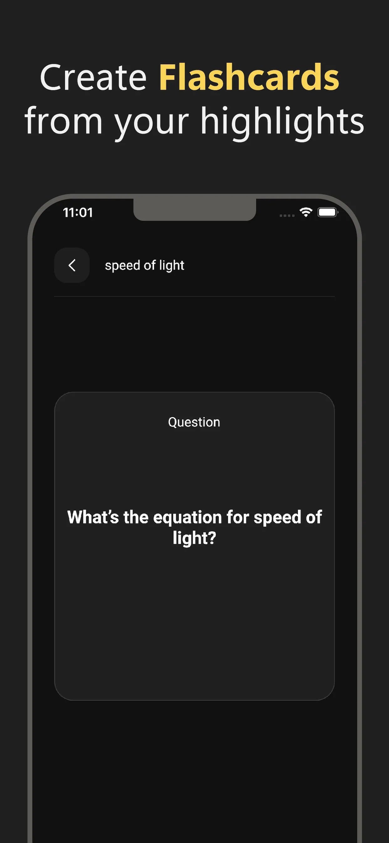 Highlighter & flash card maker iphone screenshot 4