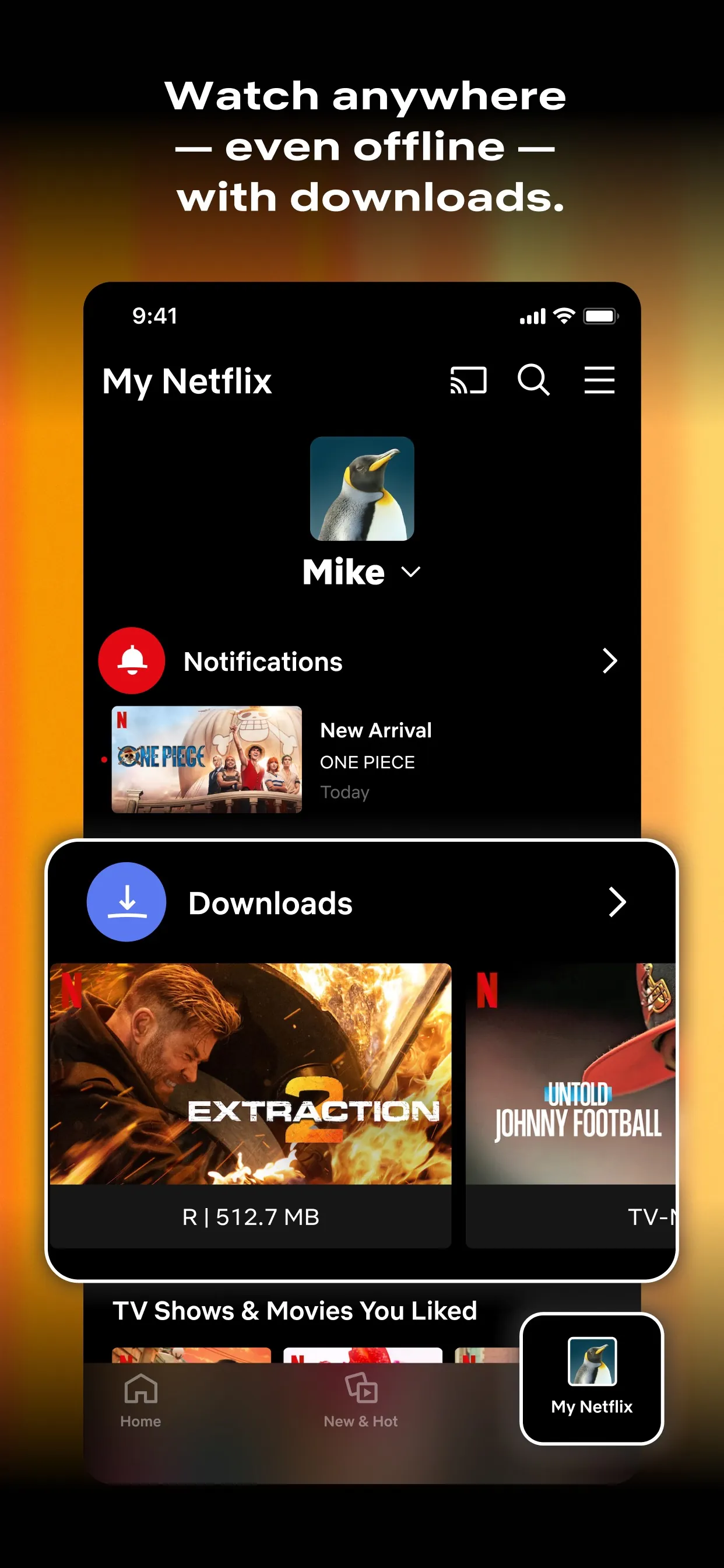 Netflix iphone screenshot 2