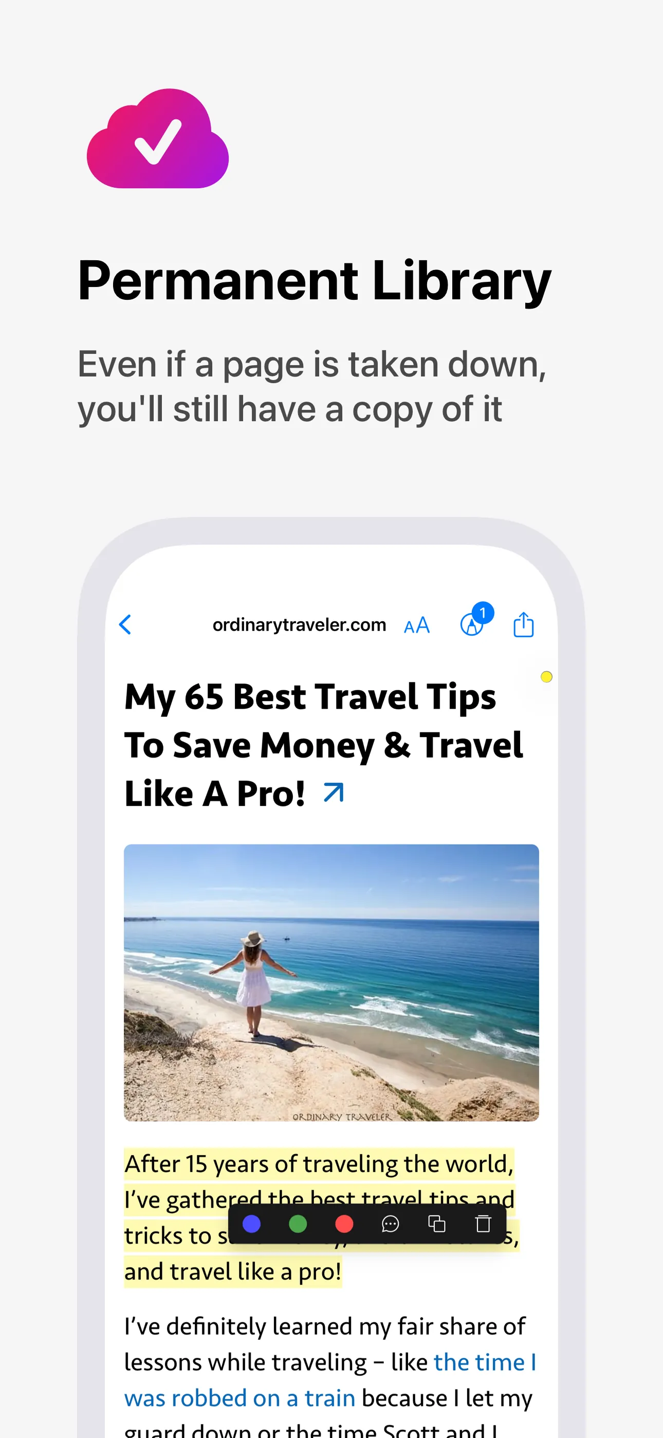 Raindrop.io iphone screenshot 4