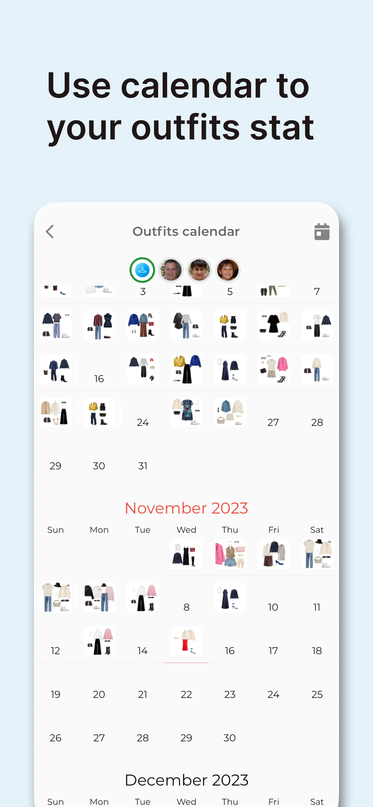 GetWardrobe Outfit Planner iphone screenshot 7