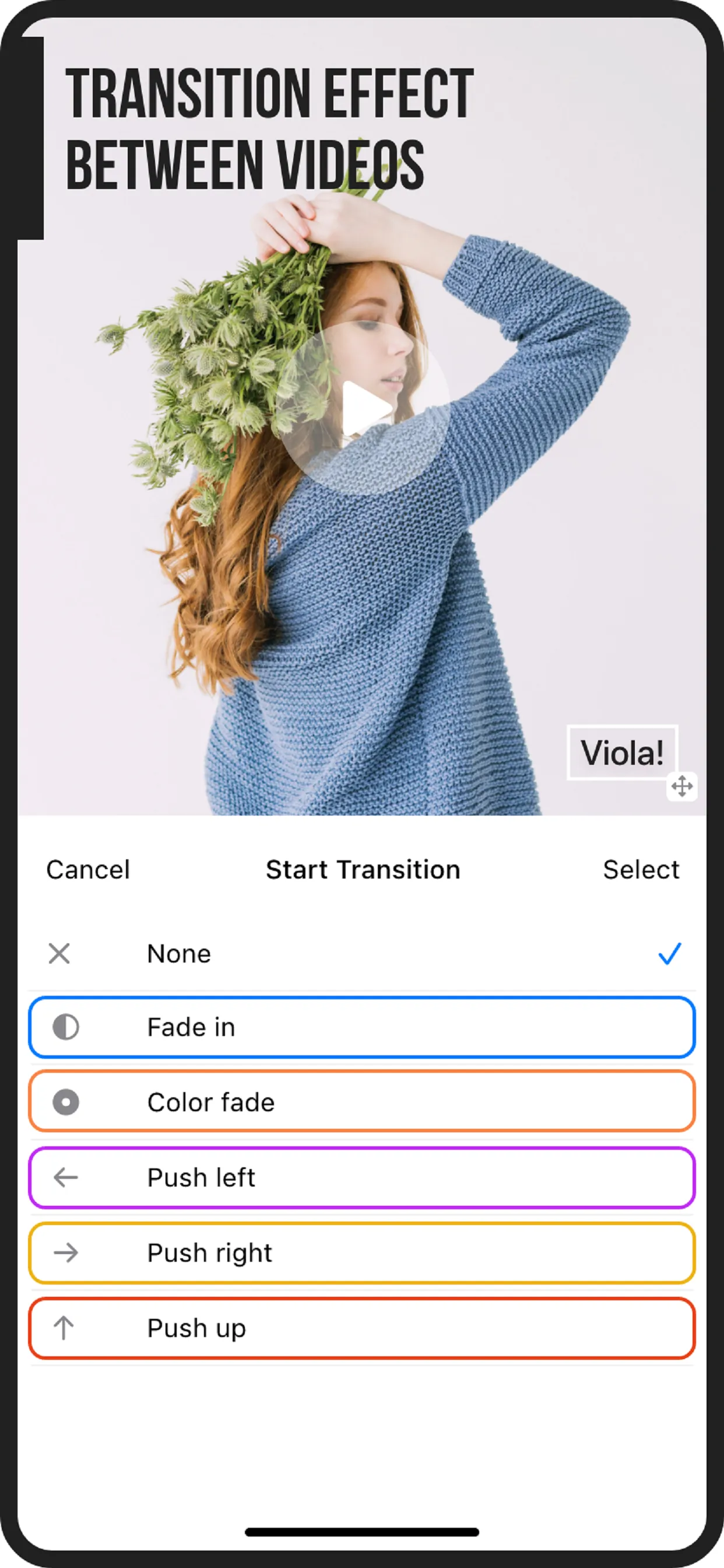 Add Music to Video :cut editor iphone screenshot 6