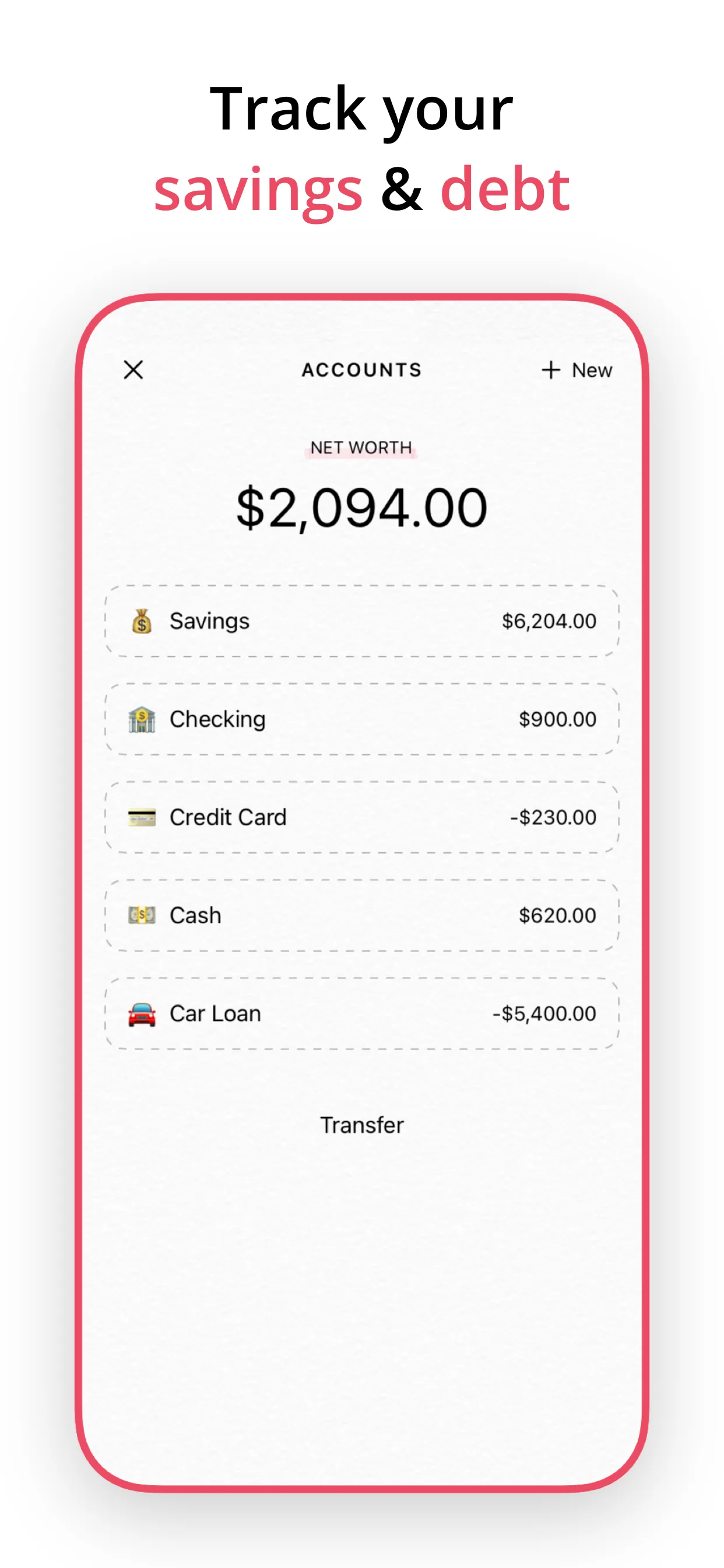 Budget Planner App - Fleur iphone screenshot 5