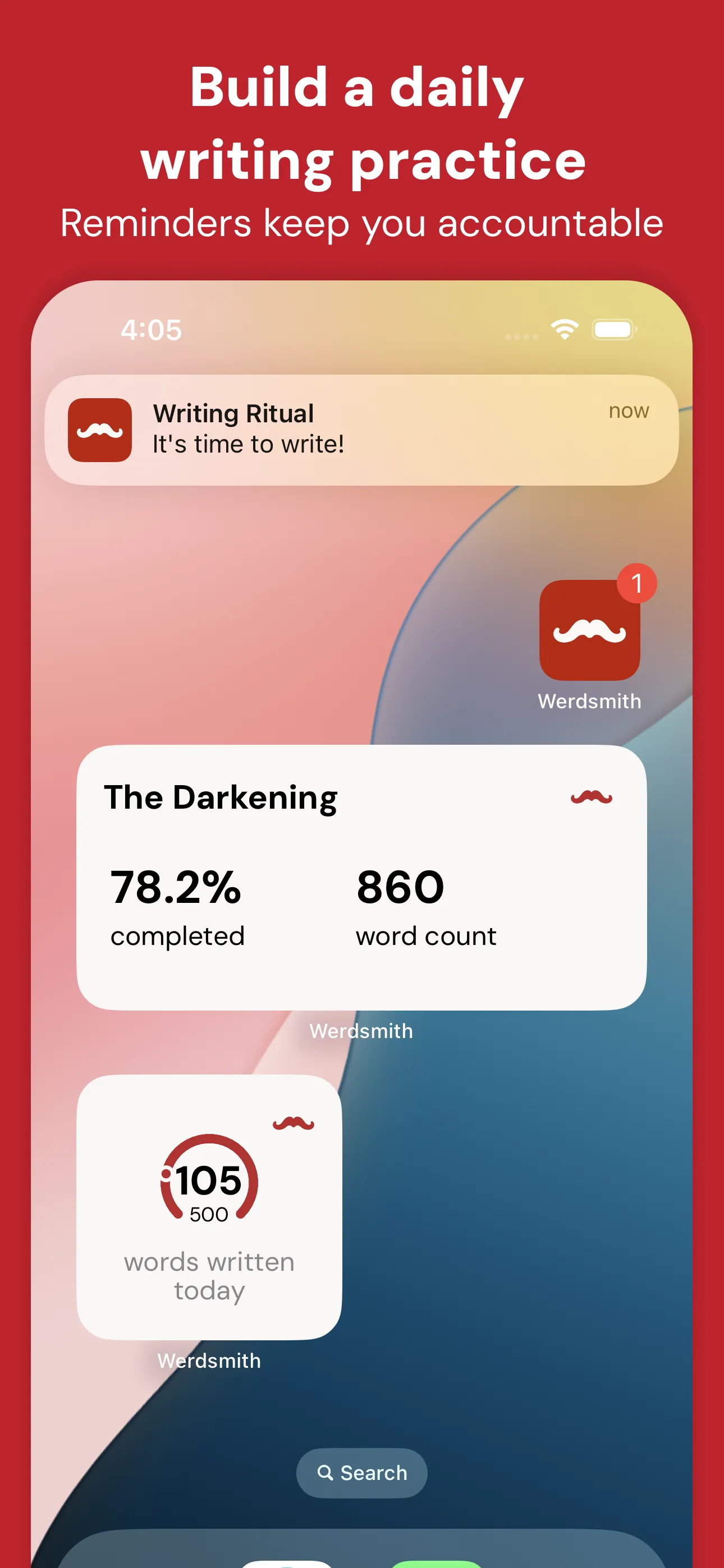 Werdsmith: Writing App iphone screenshot 4