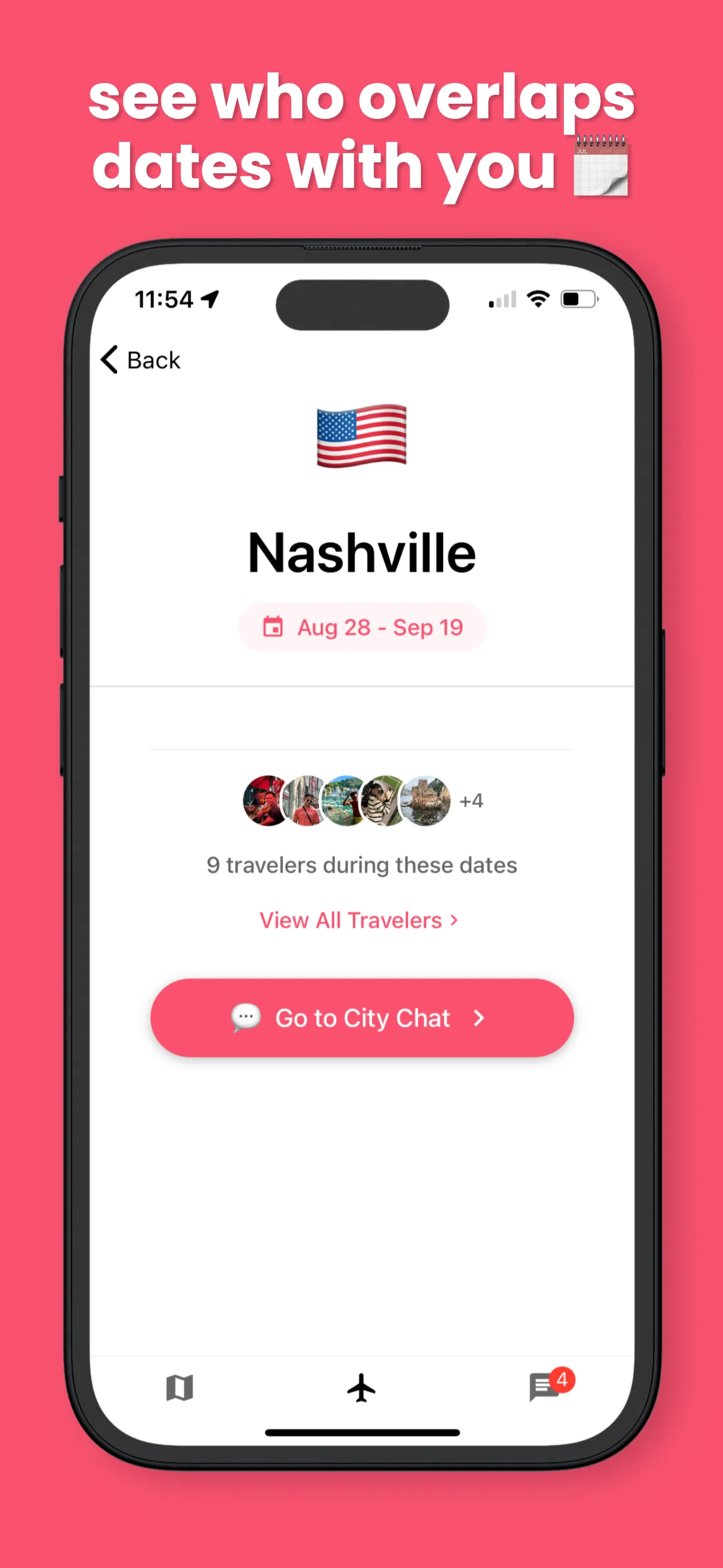 Nomadtable: Solo Travel App iphone screenshot 7