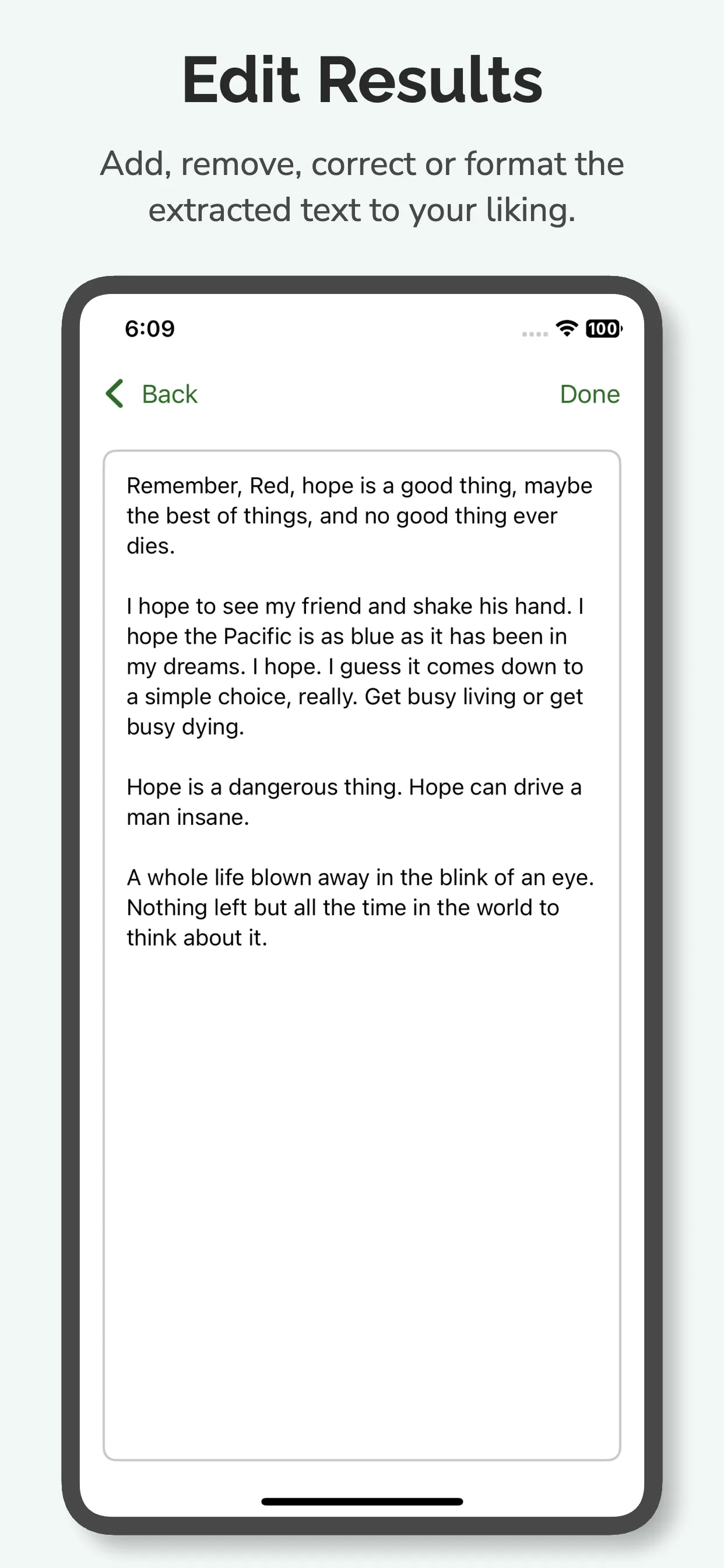 Image to-Text - OCR Scanner iphone screenshot 4